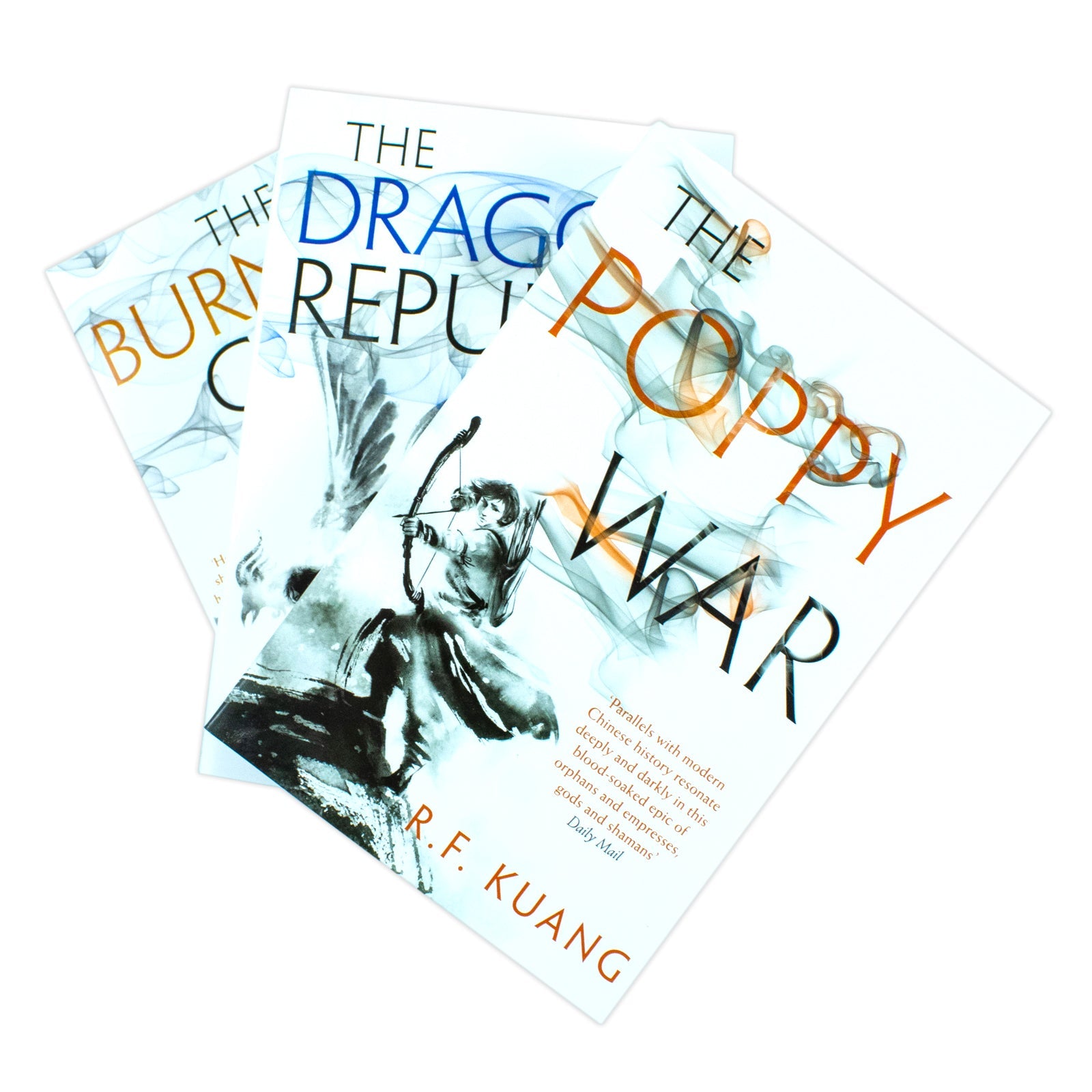 The Poppy War Boxset: The beloved Historical Fantasy trilogy (The Poppy War, The Dragon Republic & The Burning God) by R.F. Kuang