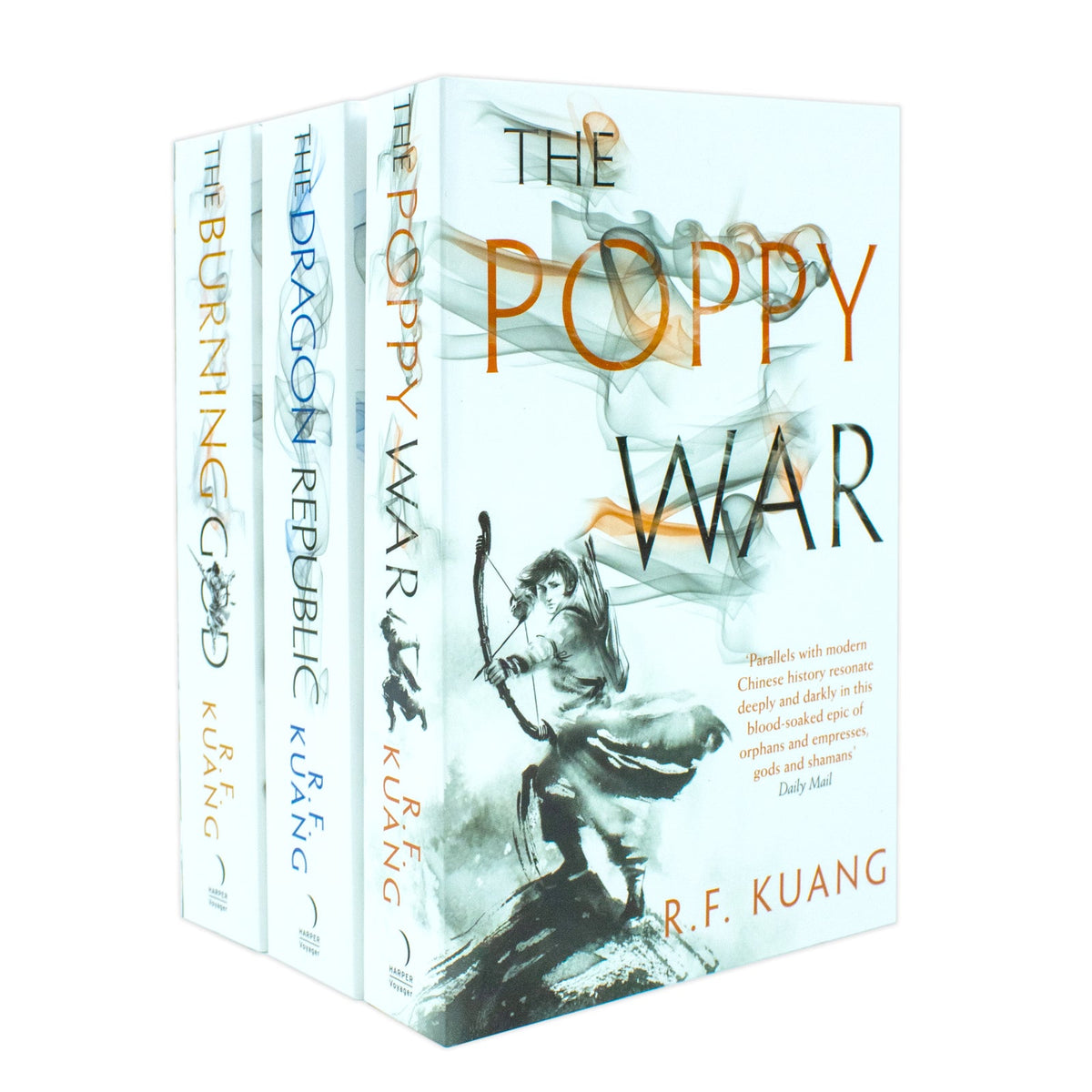 The Poppy War Boxset: The beloved Historical Fantasy trilogy (The Poppy War, The Dragon Republic & The Burning God) by R.F. Kuang