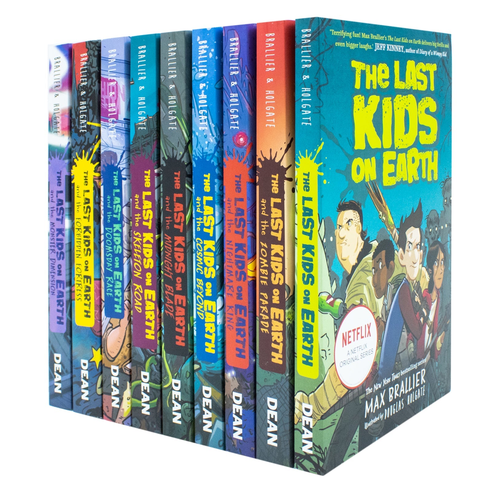 The Last Kids on Earth Series Book Set (Books 1-9) by Max Brallier – Zombie Parade, Nightmare King, Cosmic Beyond, Doomsday Race & More