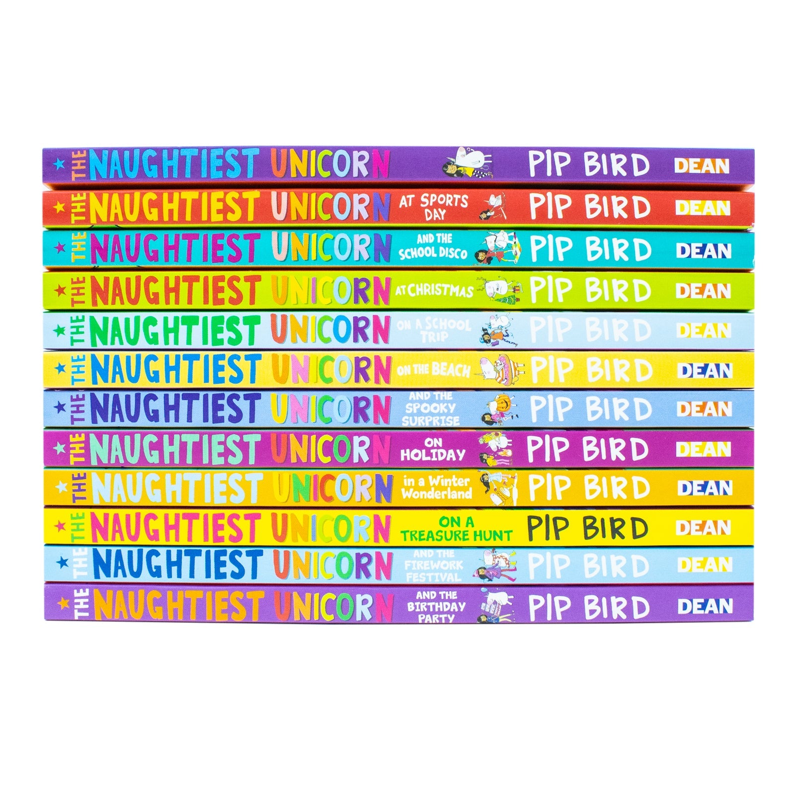 The Naughtiest Unicorn Series 12 Books Collection Set by Pip Bird - Fun,Magical Adventure Stories for Kids aged 8+, Popular Illustrated Junior Fiction