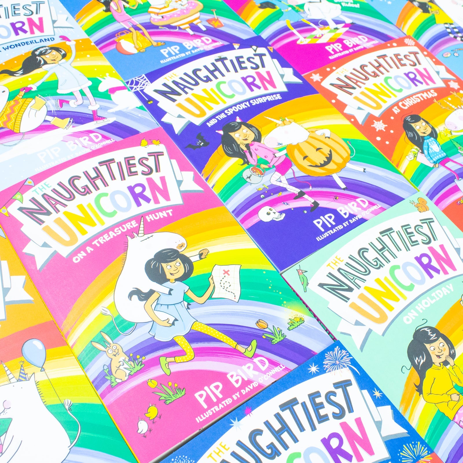 The Naughtiest Unicorn Series 12 Books Collection Set by Pip Bird - Fun,Magical Adventure Stories for Kids aged 8+, Popular Illustrated Junior Fiction