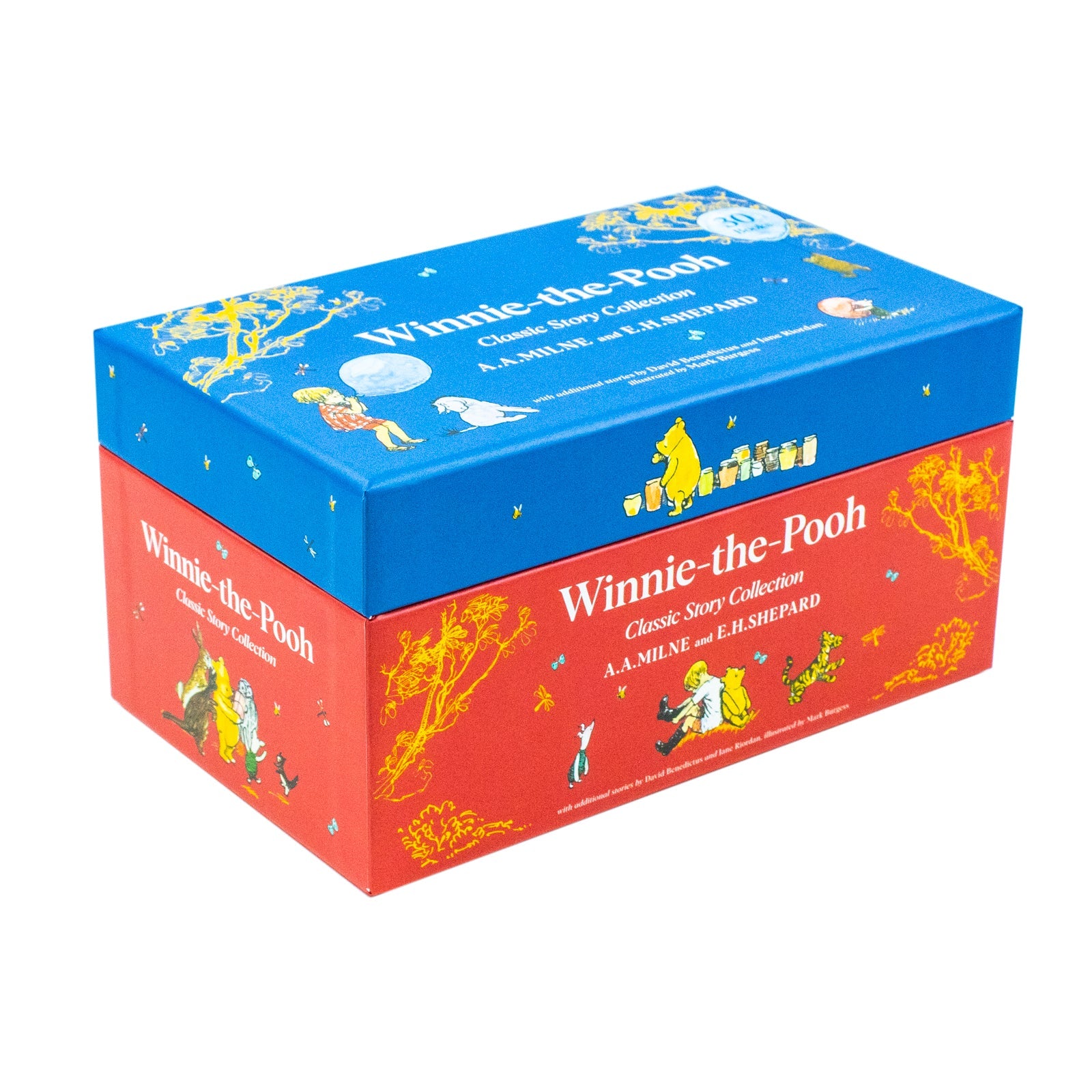 Winnie-the-Pooh Classic Story Collection (30-copy box): The Perfect Gift for Fans of Milne’s Original, Definitive Illustrated Classic Stories And Favourite Sequel Stories
