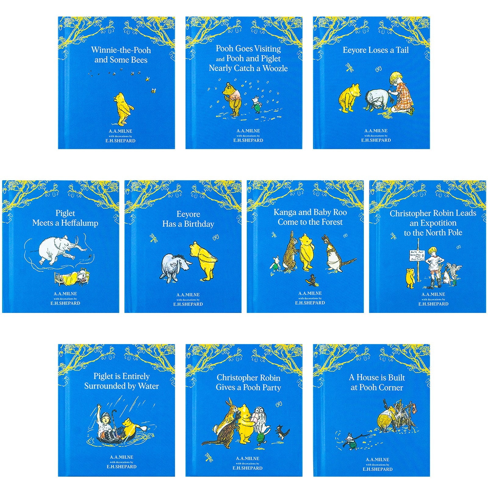 Winnie-the-Pooh Classic Story Collection (30-copy box): The Perfect Gift for Fans of Milne’s Original, Definitive Illustrated Classic Stories And Favourite Sequel Stories
