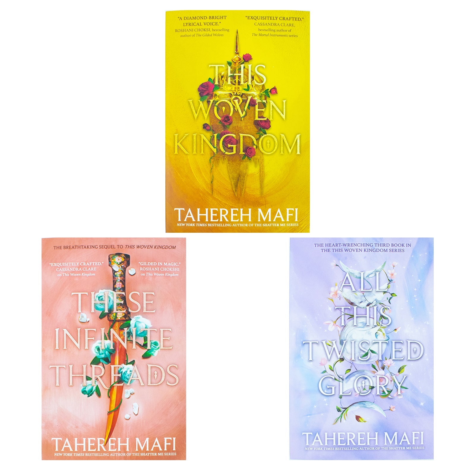 This Woven Kingdom Series 3 Book Collection by Tahereh Mafi – Gripping YA Fantasy Filled with Magic, Adventure & Immersive Storytelling for 12+ years
