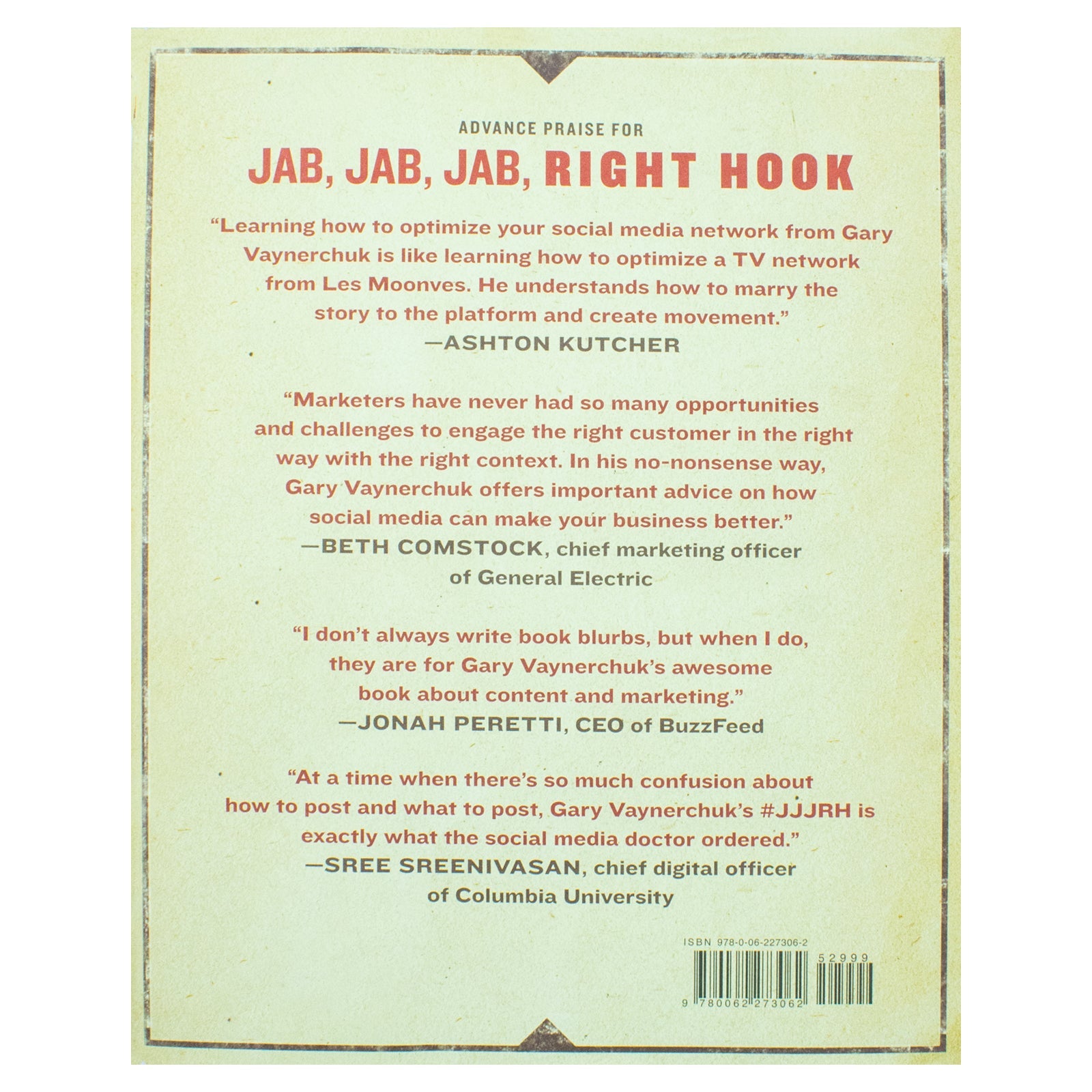 Jab, Jab, Jab, Right Hook by Gary Vaynerchuk – Marketing Guide Book for Business, Social Media Strategy, Branding & Content in a Noisy World