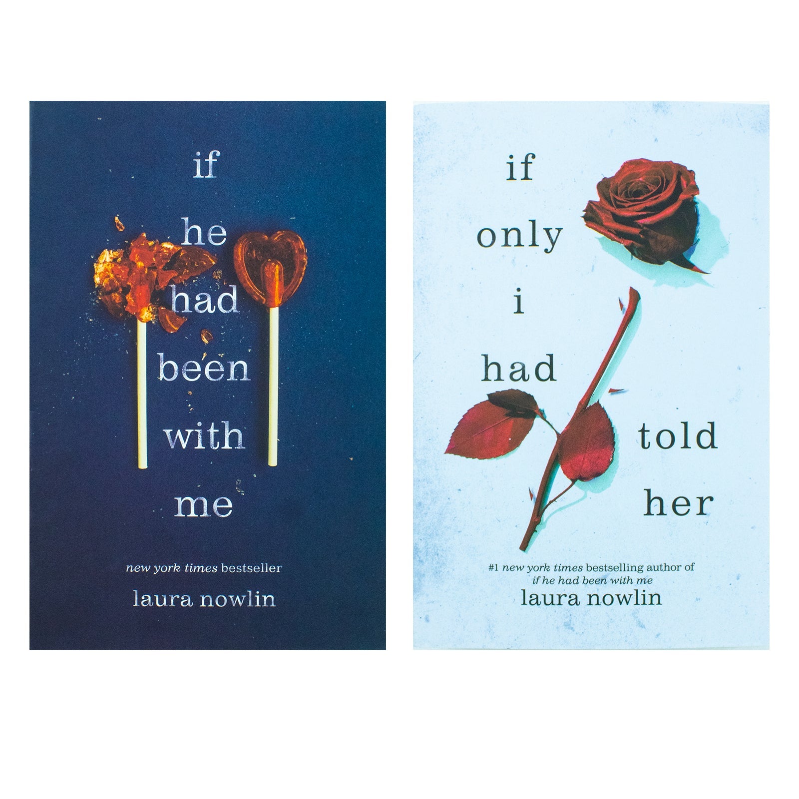 Laura Nowlin Collection 2 Books Set (If He Had Been with Me, If Only I Had Told Her) Must Read YA Fiction in Paperback Age 12+ Romance Coming of Age