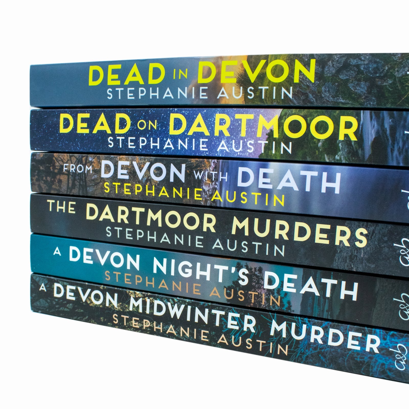 Stephanie Austin Devon Mysteries 6-Book Collection Set | Crime, Thriller, Murder & Suspense Fiction – Sleuth Investigations in Dartmoor & Beyond