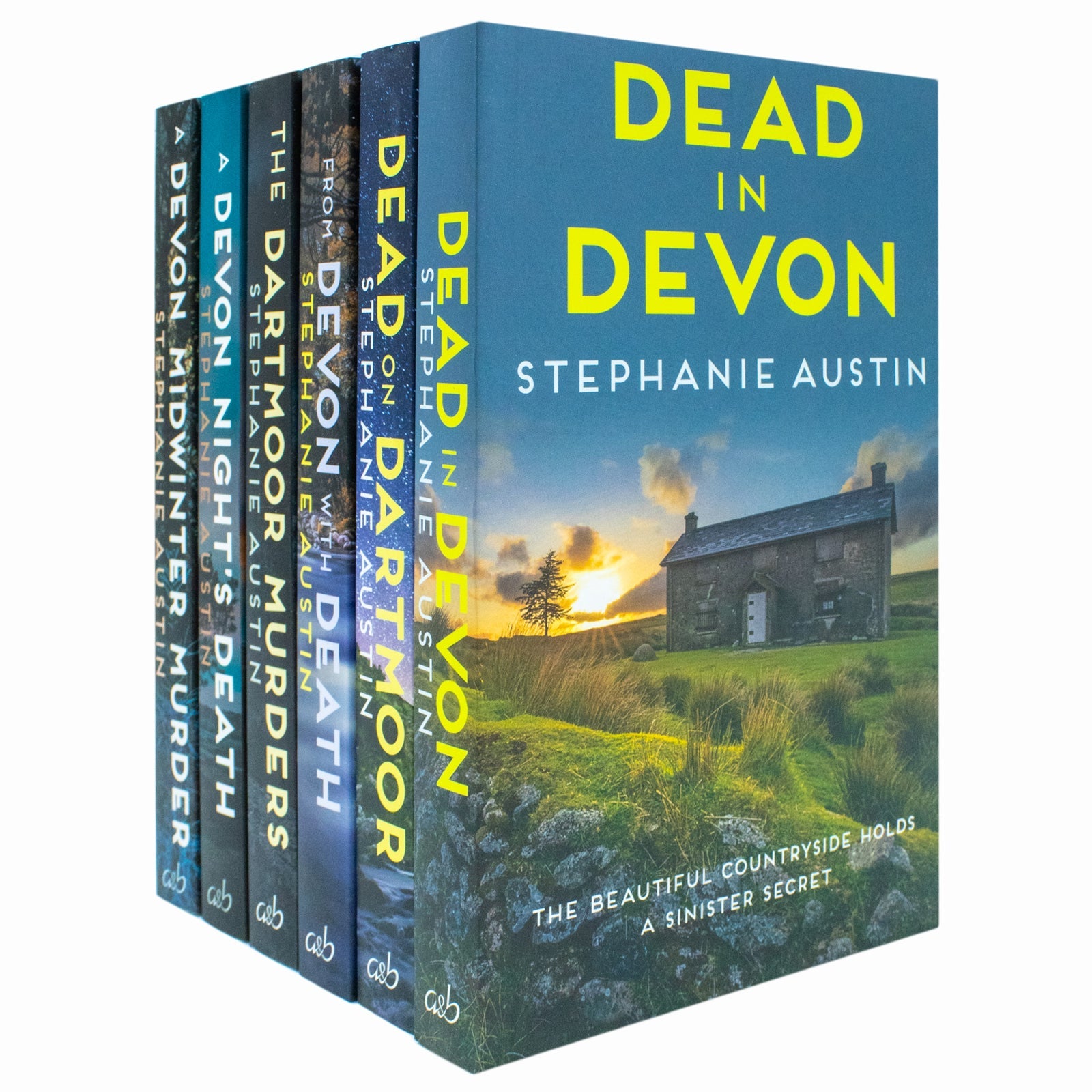 Stephanie Austin Devon Mysteries 6-Book Collection Set | Crime, Thriller, Murder & Suspense Fiction – Sleuth Investigations in Dartmoor & Beyond