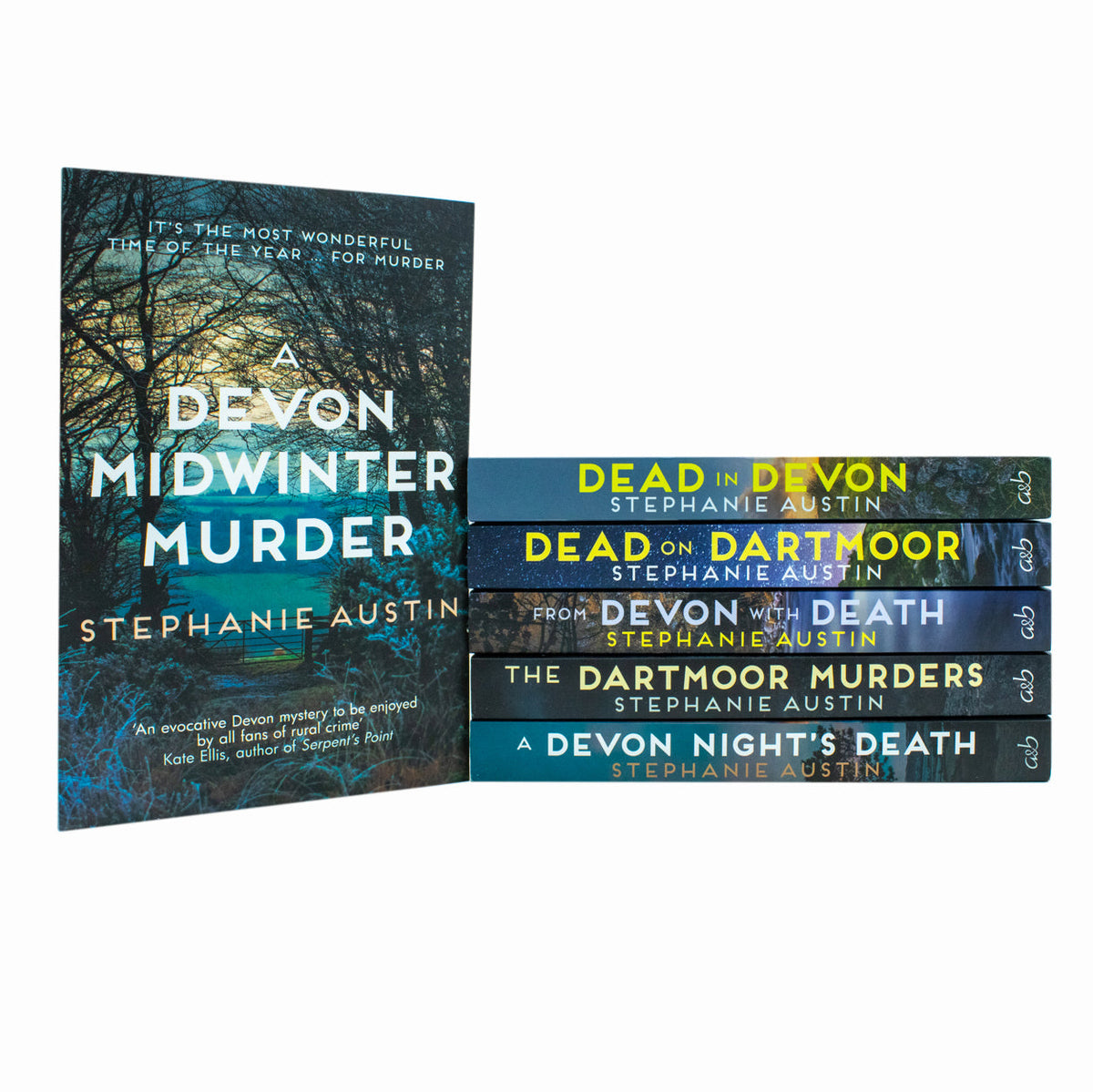 Stephanie Austin Devon Mysteries 6-Book Collection Set | Crime, Thriller, Murder & Suspense Fiction – Sleuth Investigations in Dartmoor & Beyond