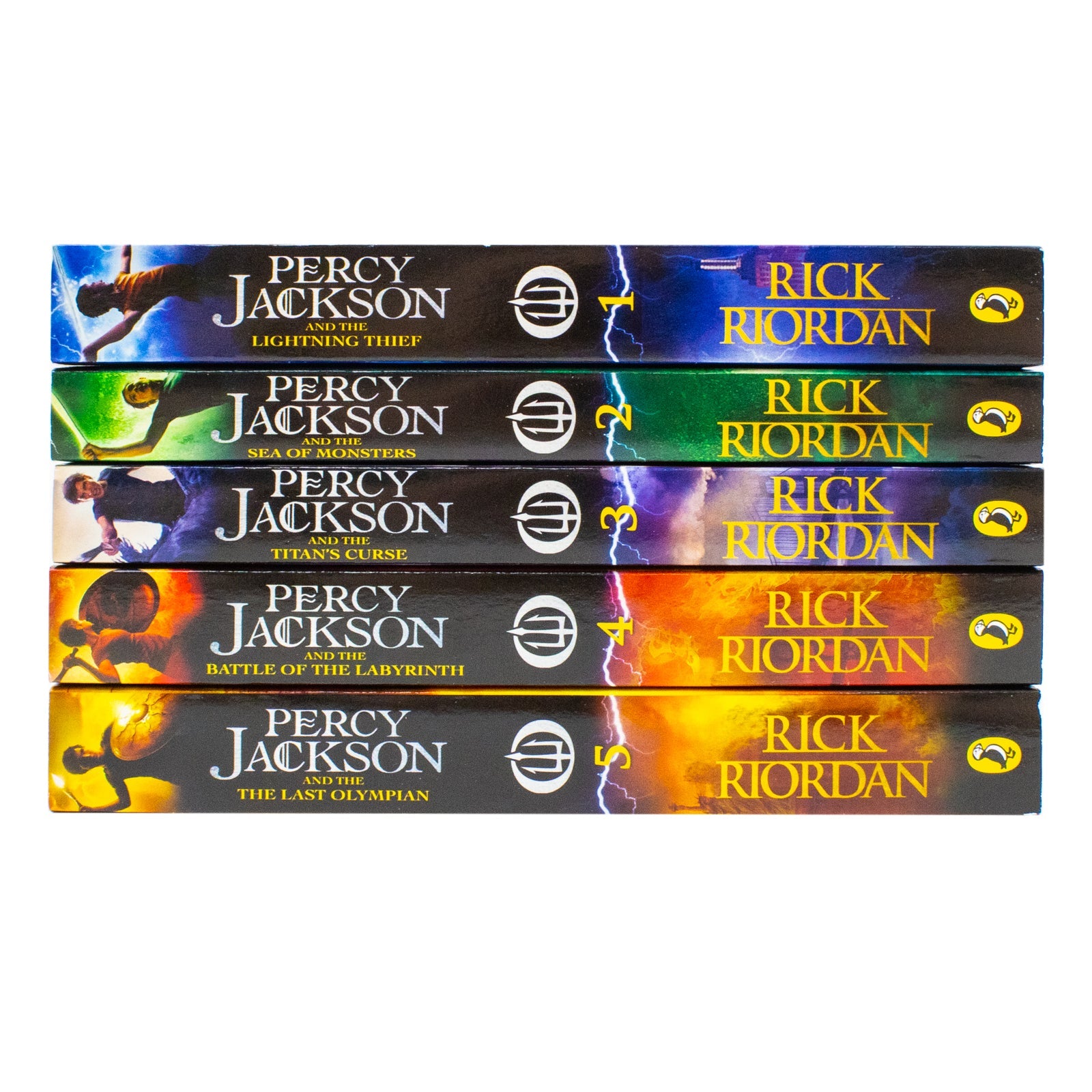 Percy Jackson & the Olympians 5 Children Book Collection Set Series Box Set