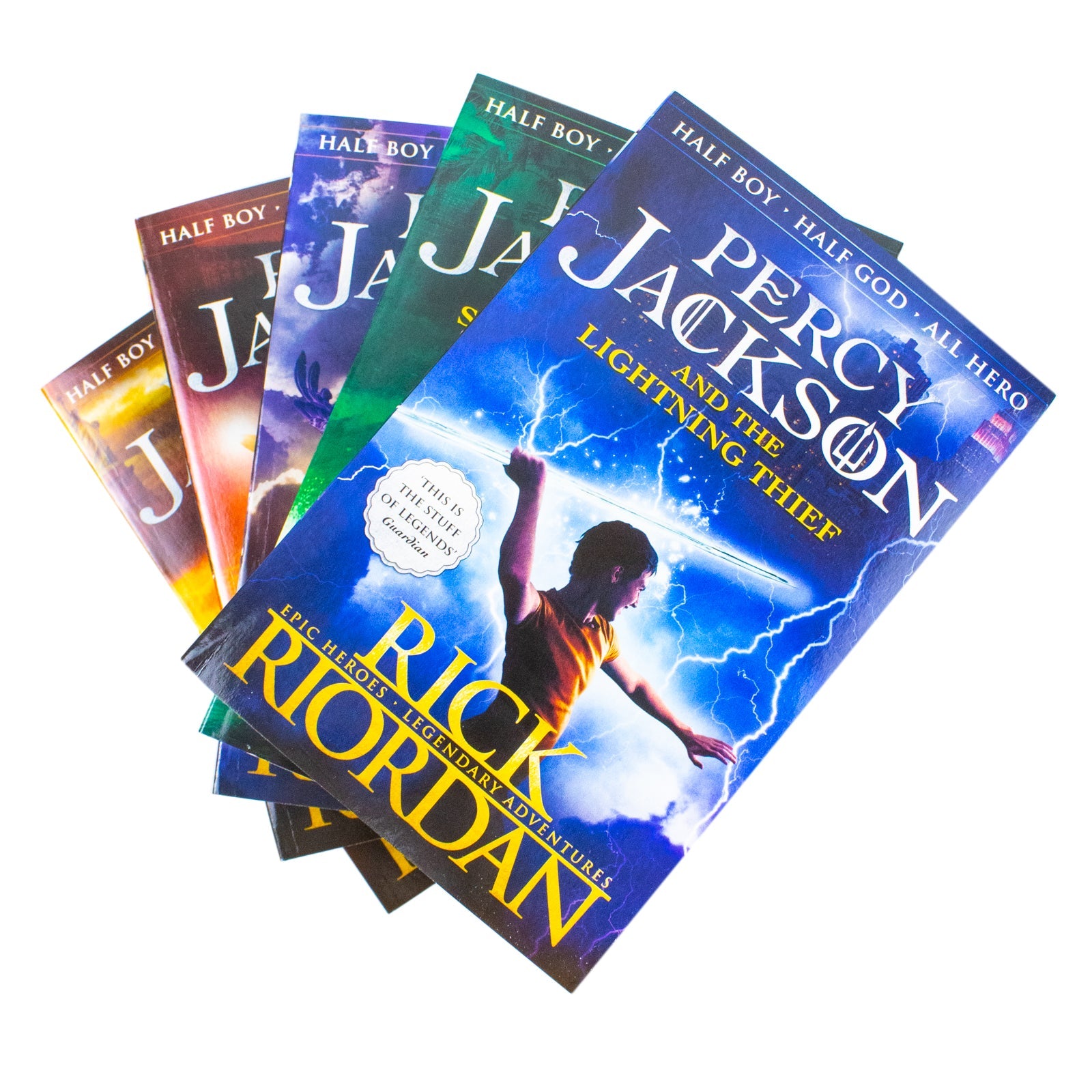 Percy Jackson & the Olympians 5 Children Book Collection Set Series Box Set