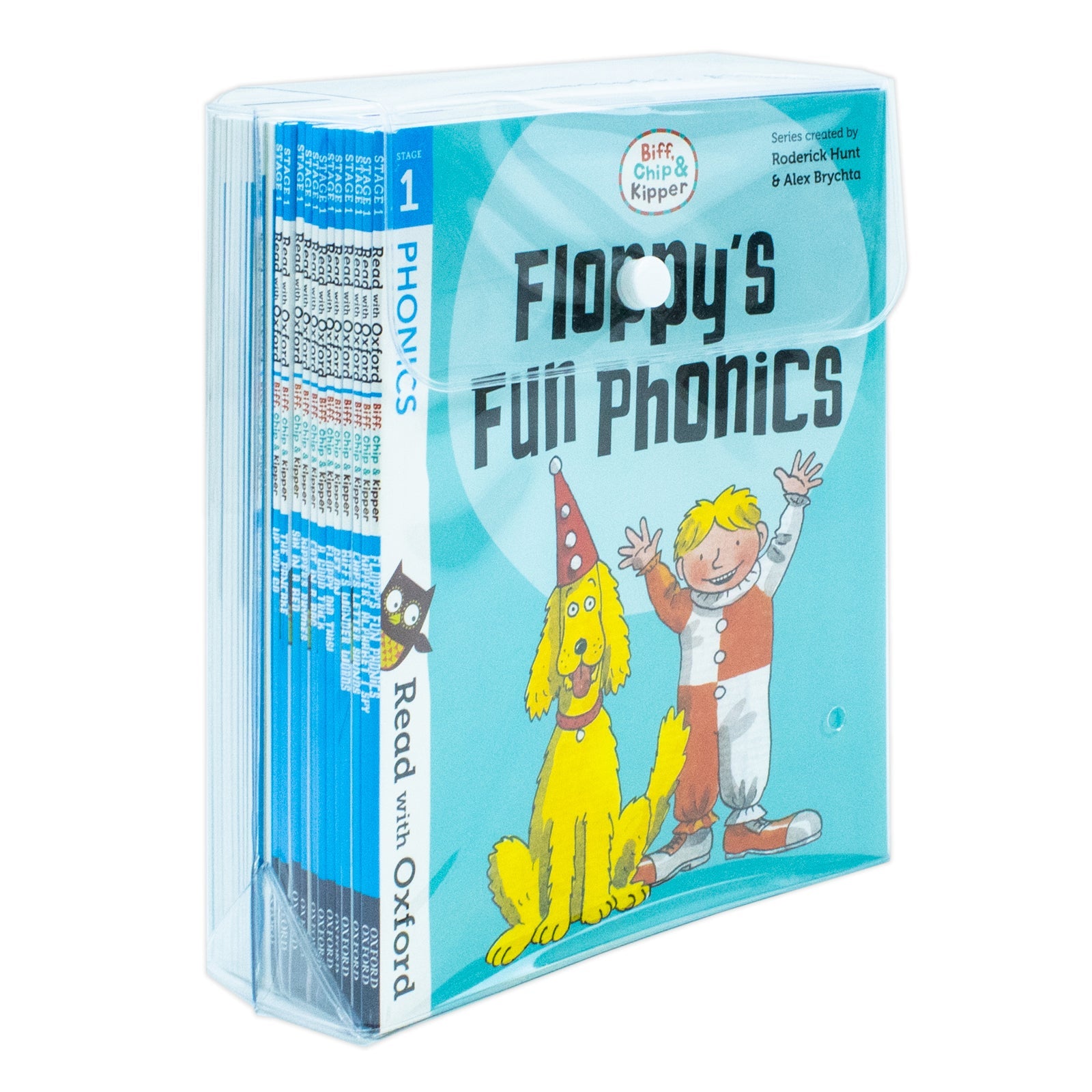 Biff, Chip and Kipper Read with Oxford Stage 1 (24 Books Collection Set) by Roderick Hunt Age 3+ Paperback