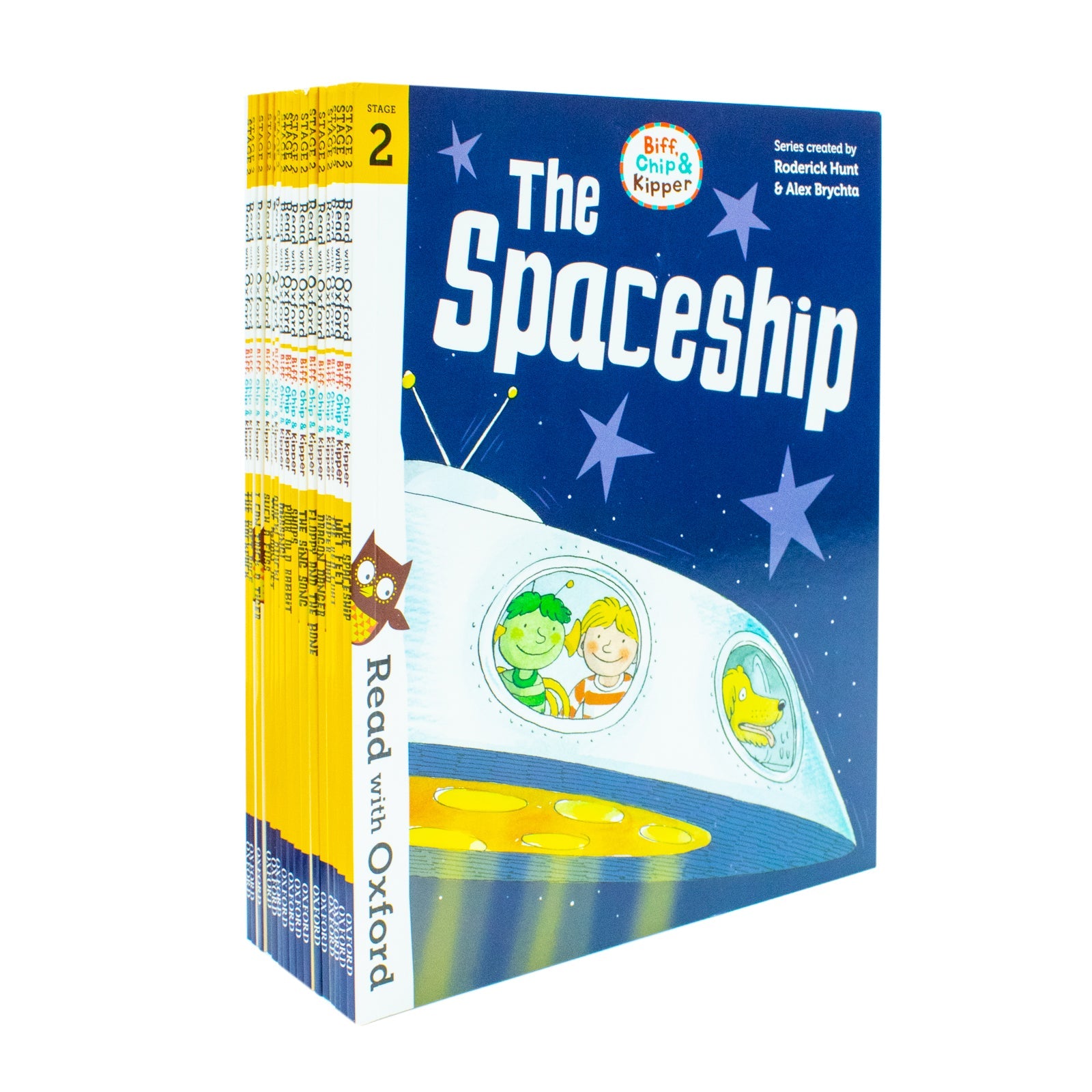 Biff, Chip and Kipper Stage 2 Read with Oxford – 16-Book Collection Set | Early Readers, Literacy, Fun Learning & Educational Kids' Storybooks