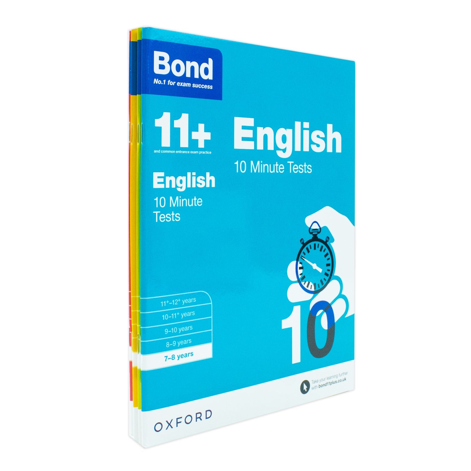 Bond 11+ Maths, English & More 10-Minute Test Book – Ages 7-8| Practice Worksheets & Exercises to Enhance Learning & Prepare for Assessments