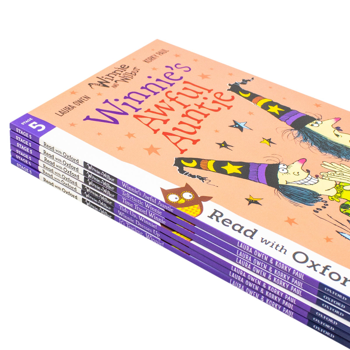 Read with Oxford: Winnie & Wilbur Stage 5 – 6 Book Children’s Collection | Educational Storybooks for Early Readers, Literacy & Learning Fun