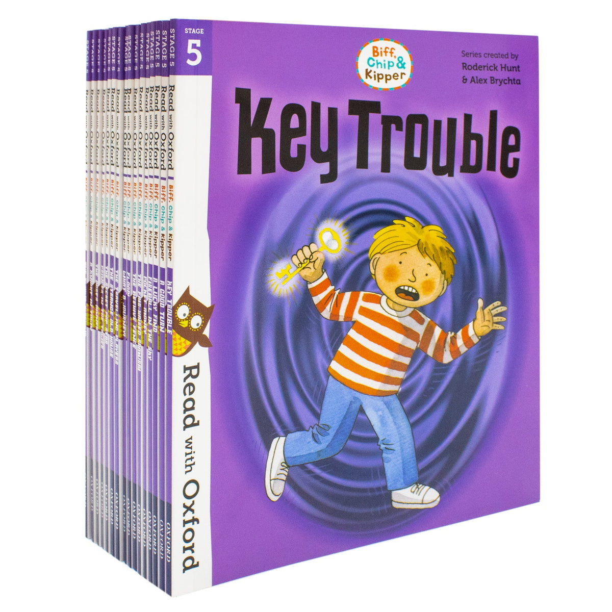 Biff, Chip and Kipper Stage 5 Read with Oxford – 16-Book Collection Set | Fun Children's Stories for Early Reading, Language Development & Learning