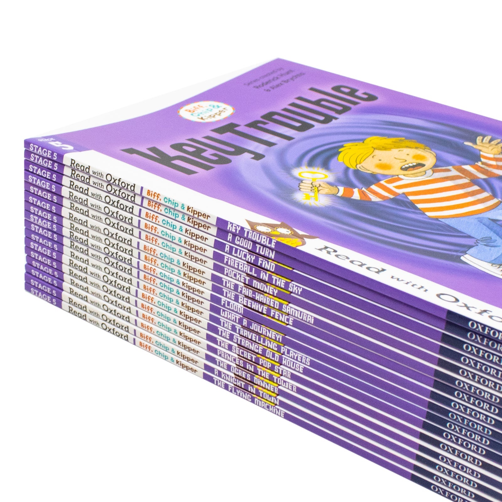 Biff, Chip and Kipper Stage 5 Read with Oxford – 16-Book Collection Set | Fun Children's Stories for Early Reading, Language Development & Learning