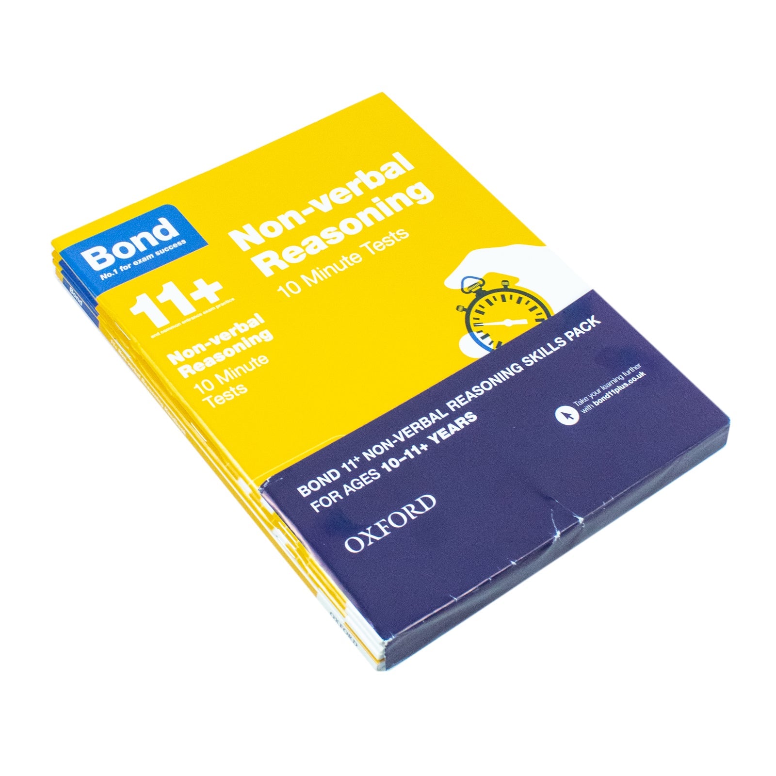 Bond 11+ Non- Verbal Reasoning Skills Pack Collection 4 Book Set For Ages 10-11 Years