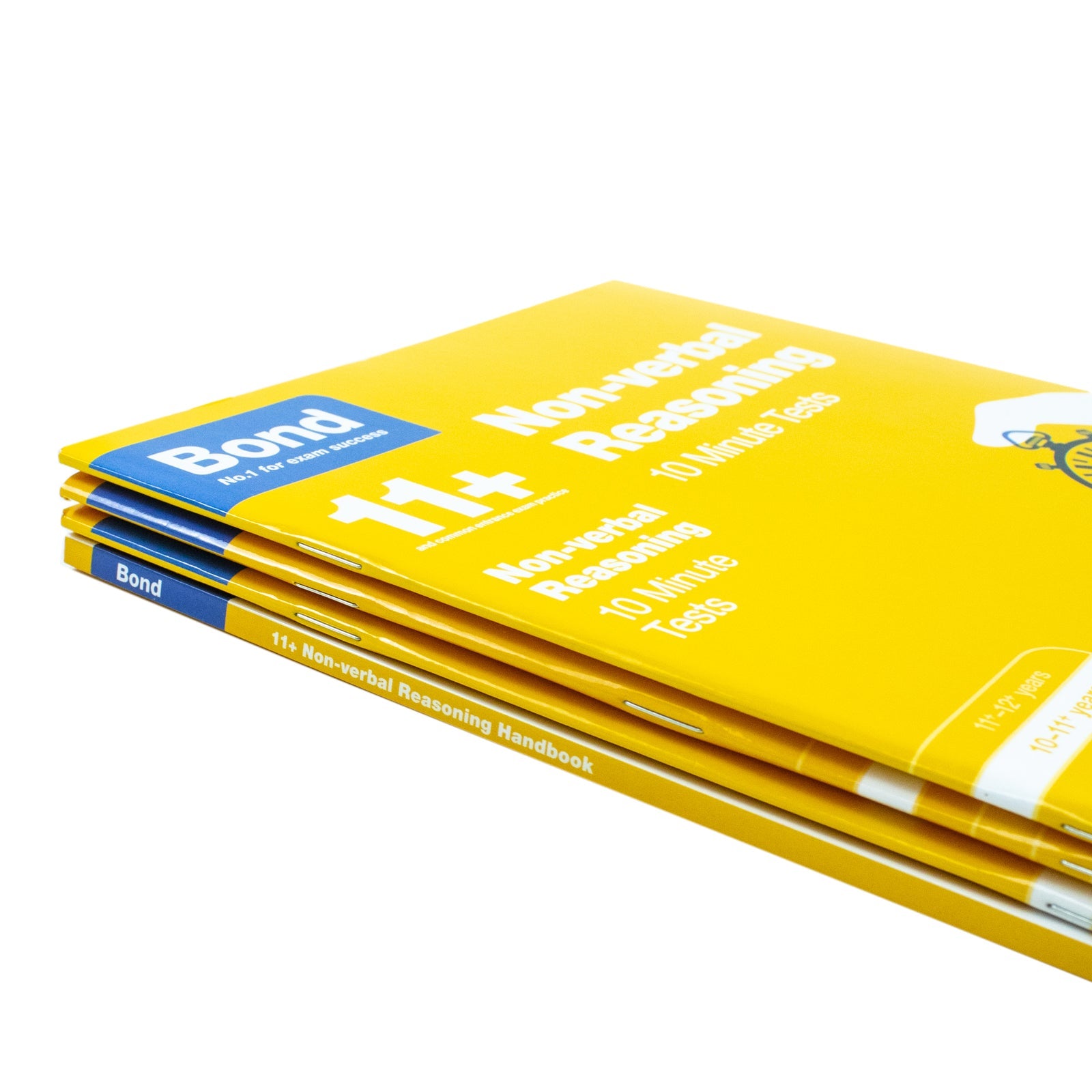 Bond 11+ Non- Verbal Reasoning Skills Pack Collection 4 Book Set For Ages 10-11 Years