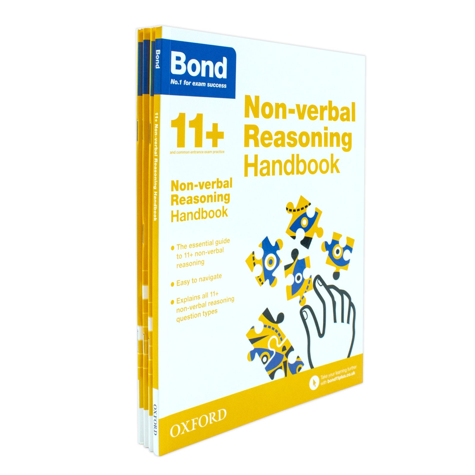 Bond 11+ Non- Verbal Reasoning Skills Pack Collection 4 Book Set For Ages 10-11 Years