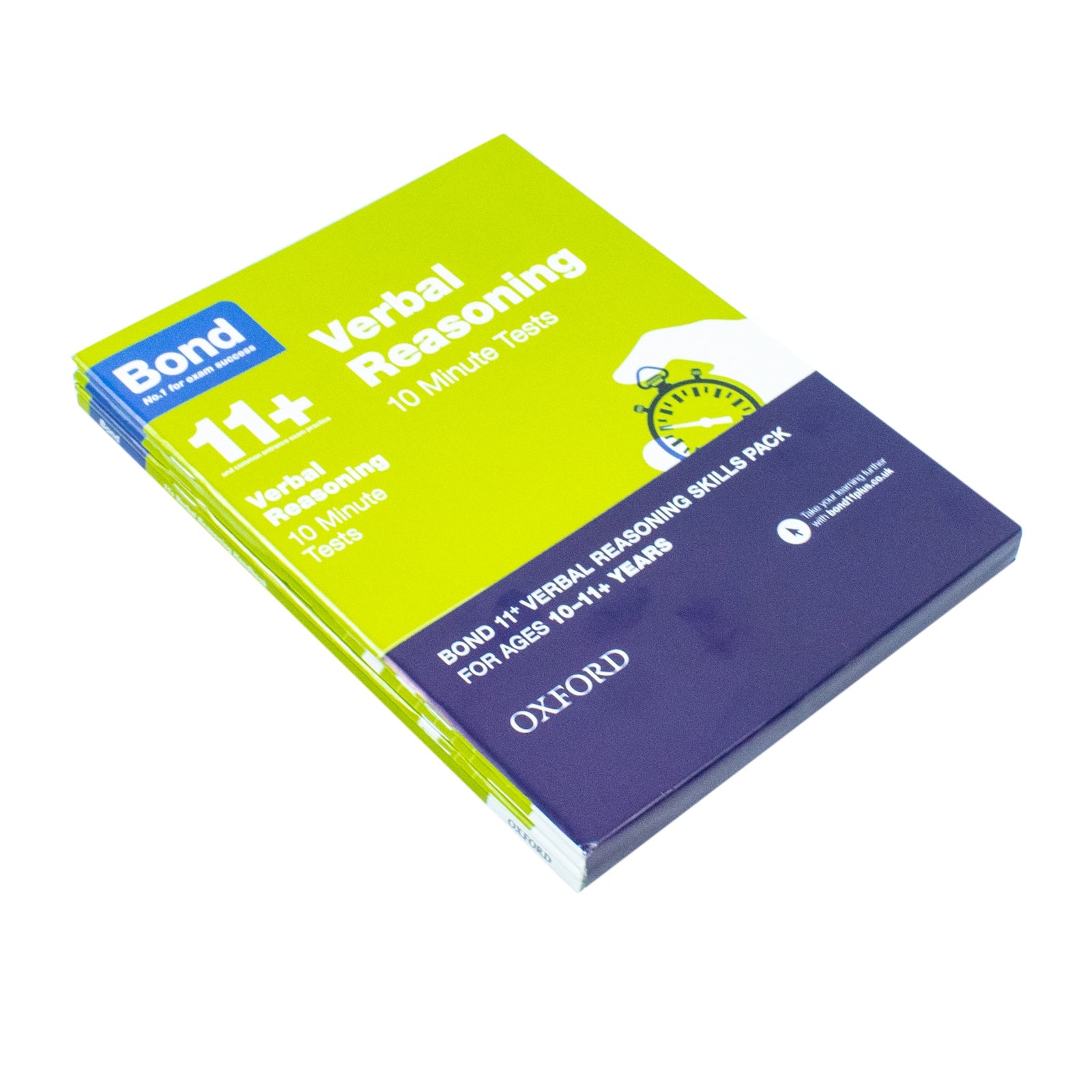 Bond 11+ Verbal Reasoning Skills Pack Collection 4 Book Set For Ages 10-11 Years