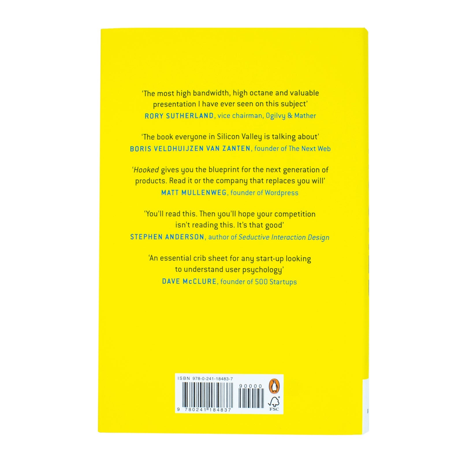 Hooked: How to Build Habit-Forming Products Book by Nir Eyal – A Guide to Product Design, Consumer Behavior, and Strategy for Success in Startups