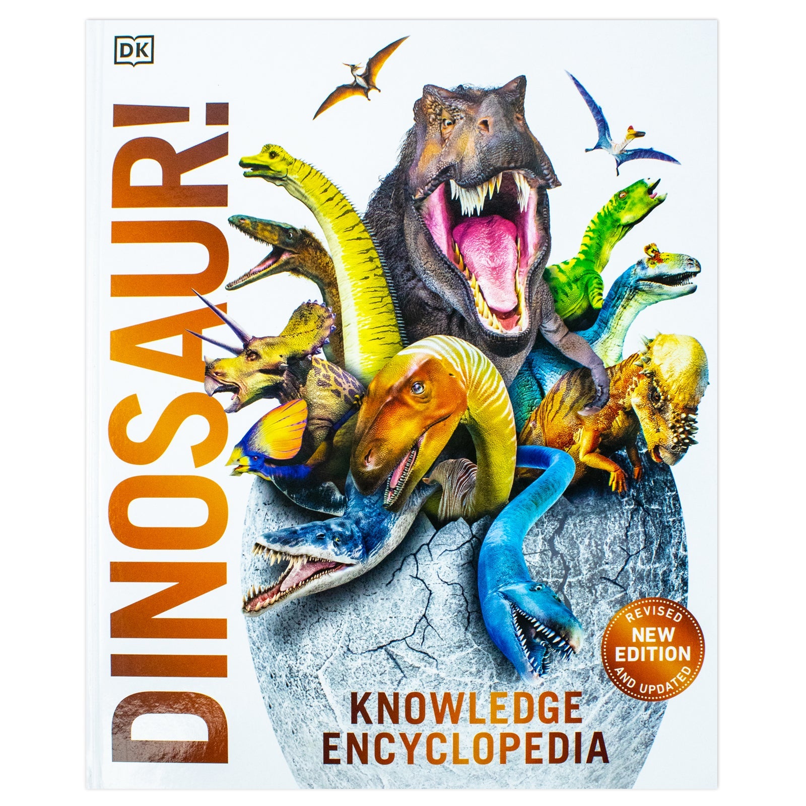 Knowledge Encyclopedia Dinosaur!: Explore 60+ Prehistoric Creatures | Fun, Educational Science Book for Kids 8+ with Facts, Images & Adventure