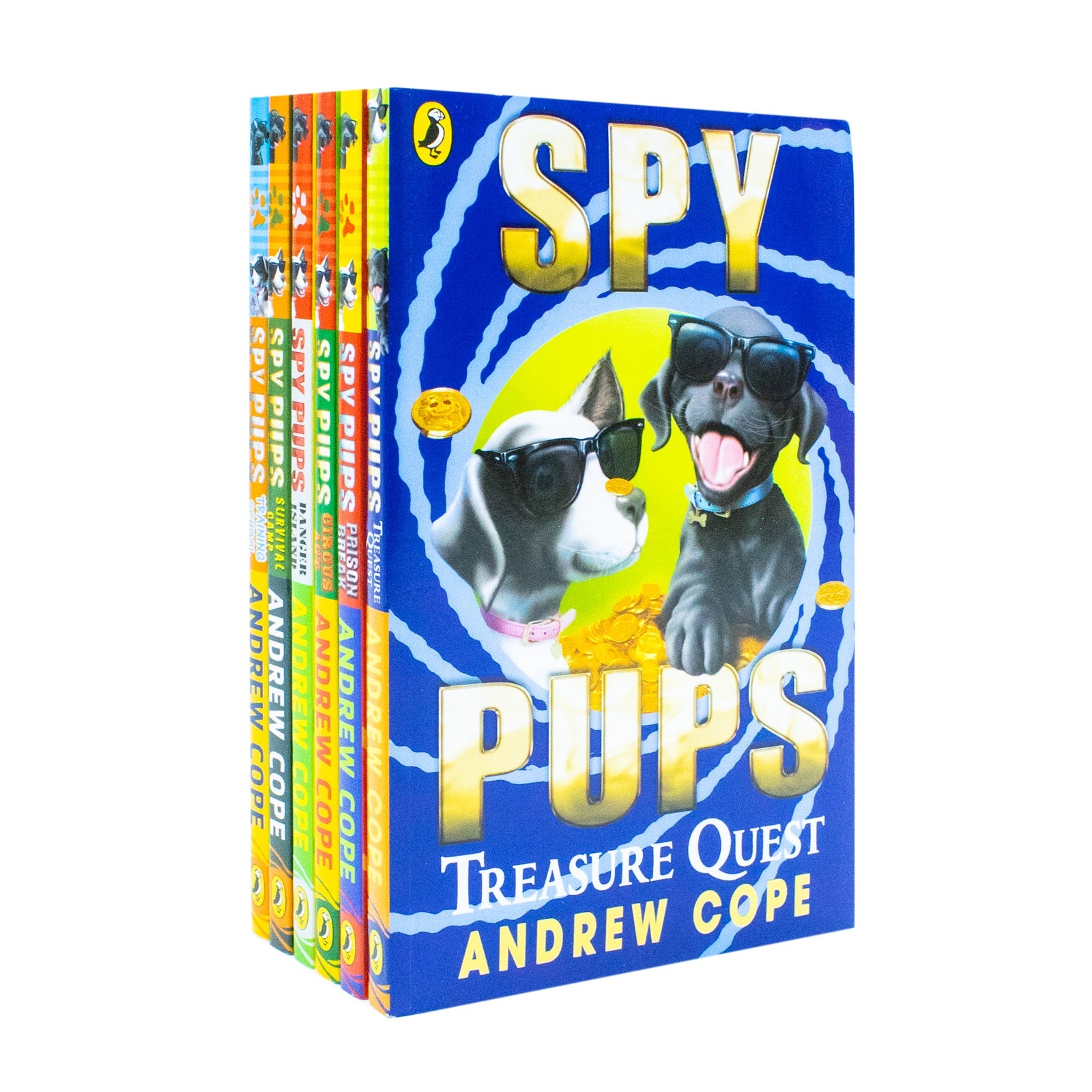 Spy Pups 6 Books Set Collection Andrew Cope, Circus Act, Training School