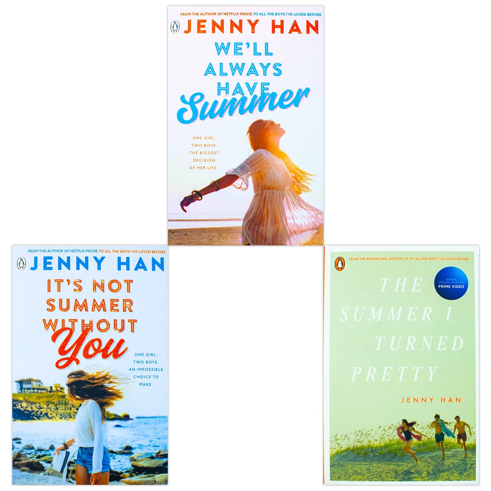 Jenny Han Summer Series | 3 Book Collection | Contemporary YA Romance | The Summer I Turned Pretty & More | Teen Fiction, Love Stories, Relationships