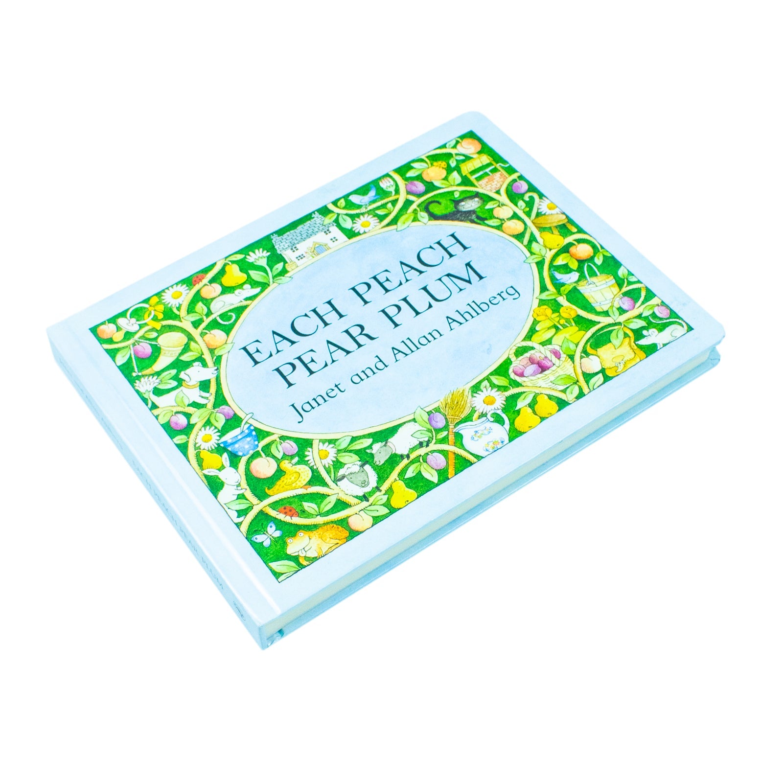 Each Peach Pear Plum Book by Janet & Allan Ahlberg | Classic Children's Picture Book with Nursery Rhymes & I Spy Adventure