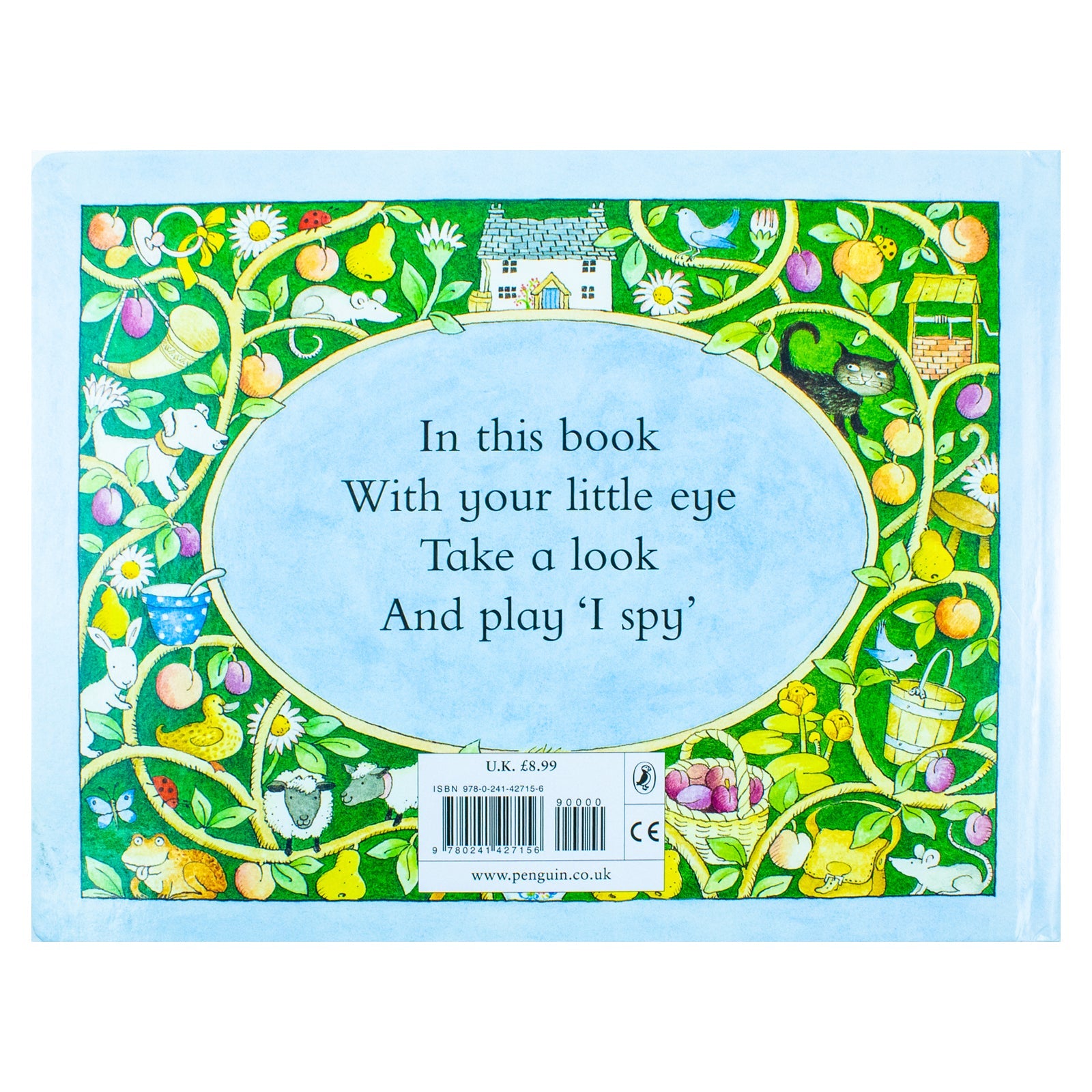 Each Peach Pear Plum Book by Janet & Allan Ahlberg | Classic Children's Picture Book with Nursery Rhymes & I Spy Adventure