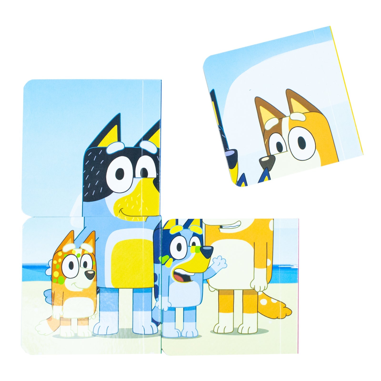 Bluey 4 Books ( Bingo, Bluey, Chilli & Bandit ) Collection Set