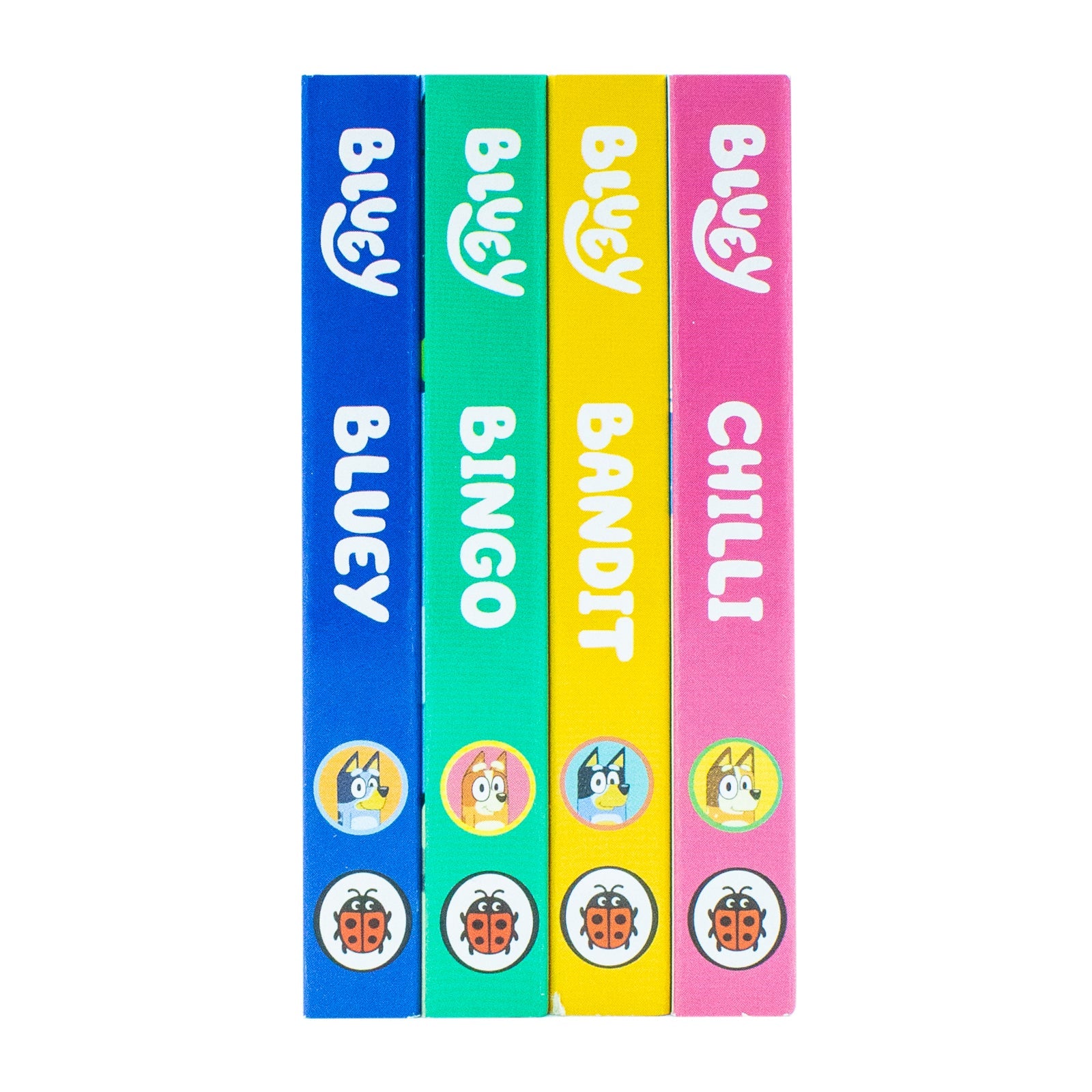 Bluey 4 Books ( Bingo, Bluey, Chilli & Bandit ) Collection Set