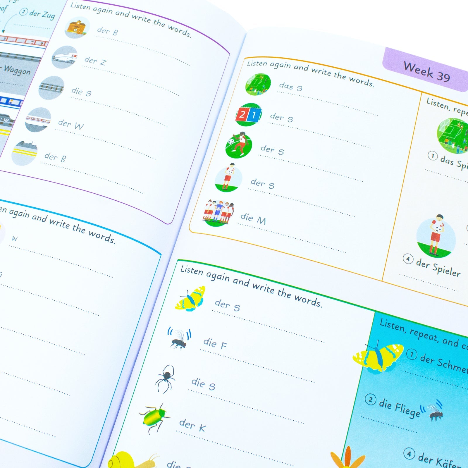 German for Everyone Junior 5 Words a Day: Learn and Practise 1,000 German Words