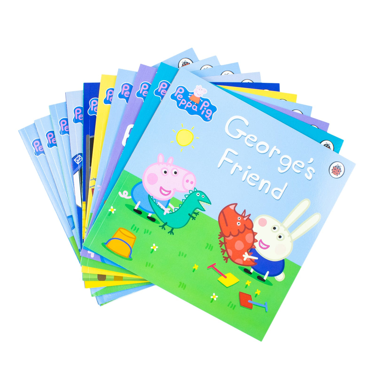 Peppa Pig 10 Books Ziplock Collection Set by Ladybird