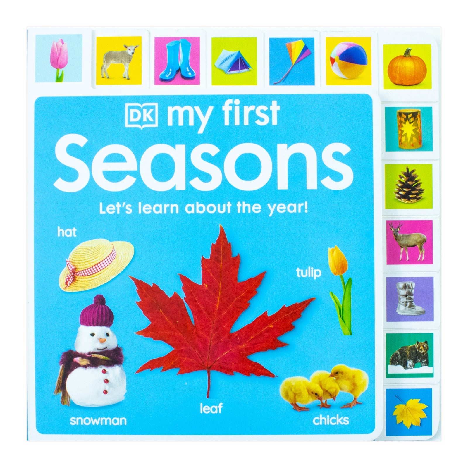 My First Seasons: Let's Learn About the Year! - A Fun Educational Board Book for Ages 0-3 Years