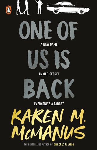 One of Us Is Back by Karen McManus, Paperback, Young Adult Mystery Series for Ages 12+ with Thrilling Suspense and Drama