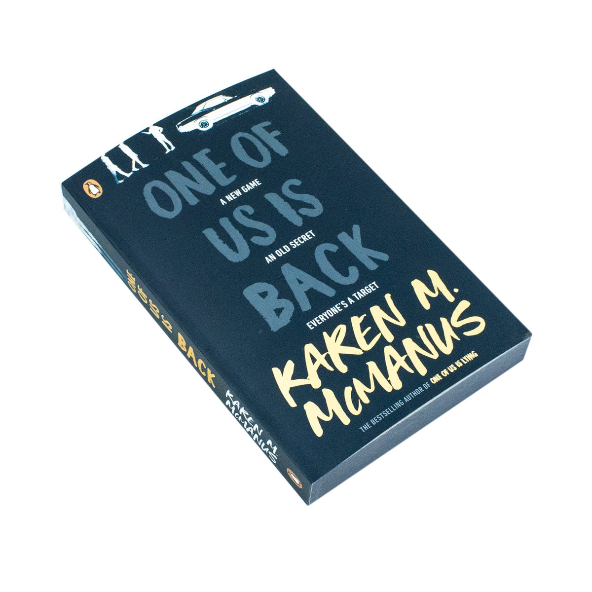 One of Us Is Back by Karen McManus, Paperback, Young Adult Mystery Series for Ages 12+ with Thrilling Suspense and Drama