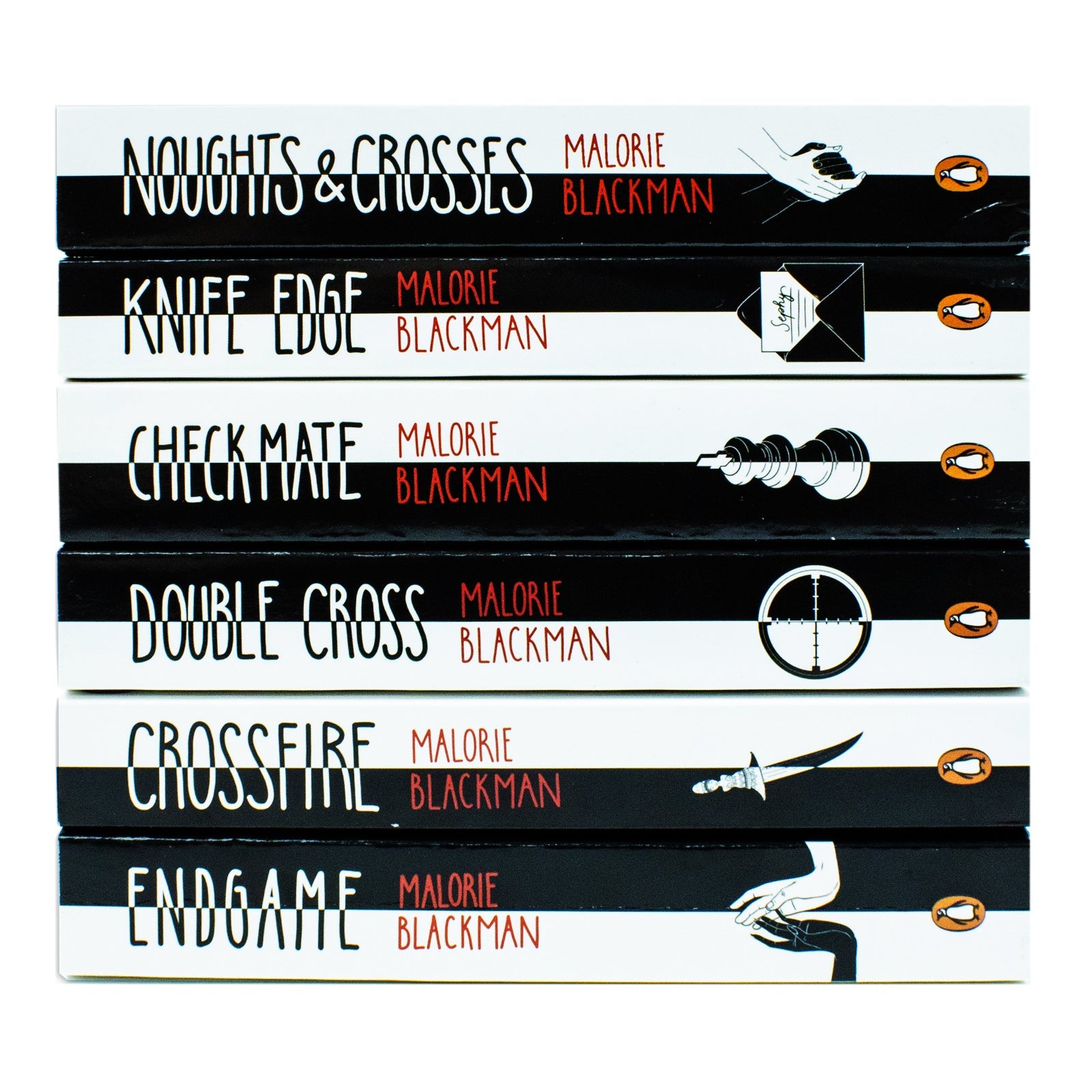 Noughts and Crosses Series 6 Book Collection by Malorie Blackman – YA Fiction, Dystopian Novels, Emotional Themes, Set for Young Readers