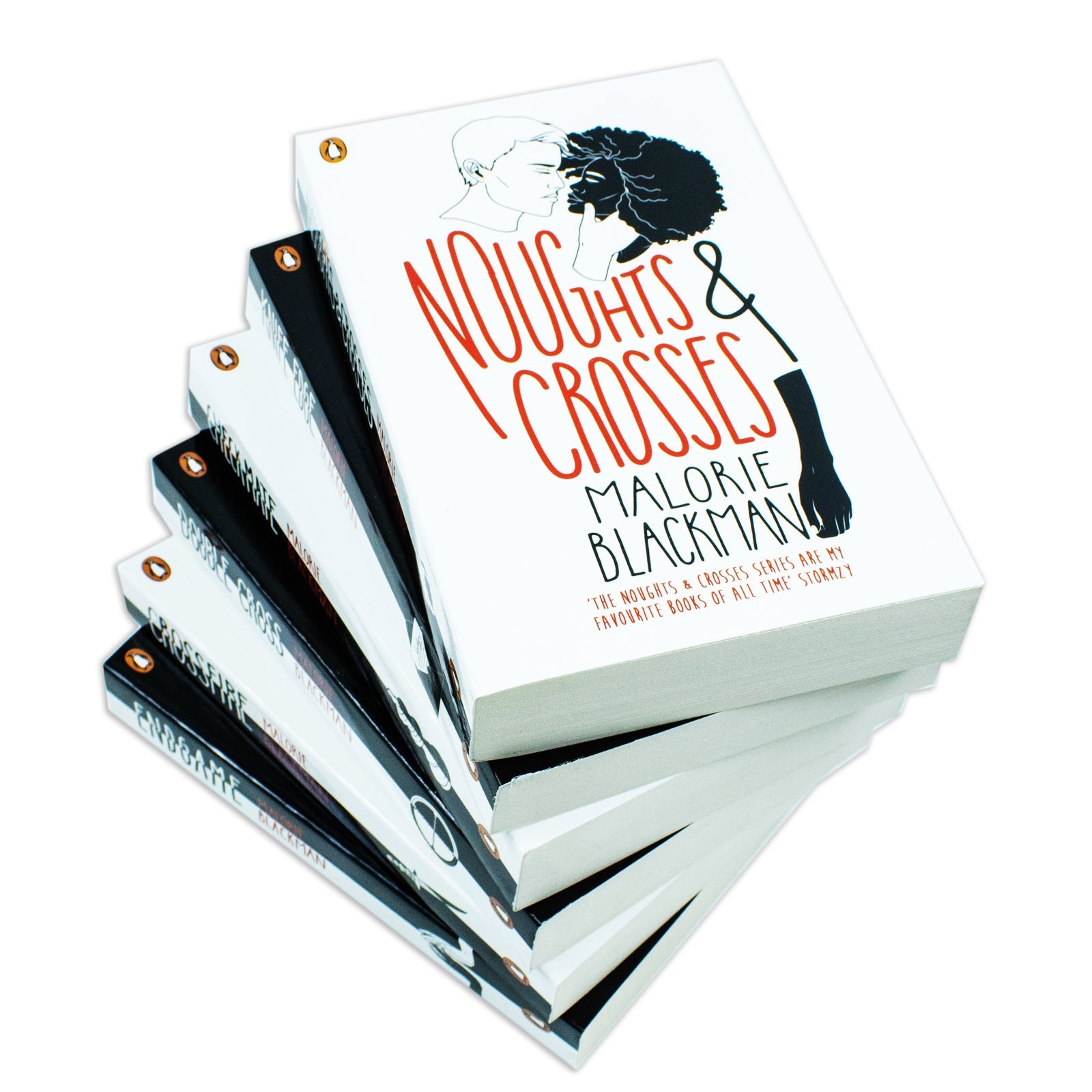 Noughts and Crosses Series 6 Book Collection by Malorie Blackman – YA Fiction, Dystopian Novels, Emotional Themes, Set for Young Readers