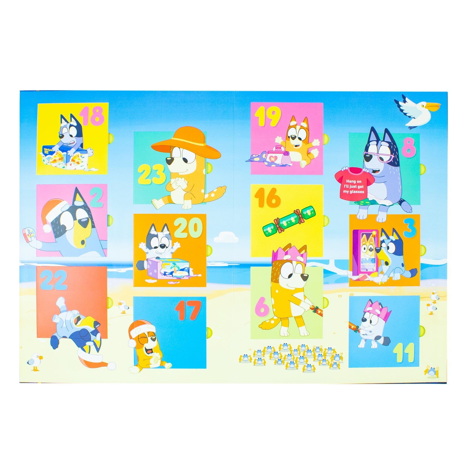 Bluey Advent Calendar Box Set with 24 Mini Books | Fun & Educational Holiday Gift for Kids Ages 4+ – Storybooks, Family Time & Imaginative Play