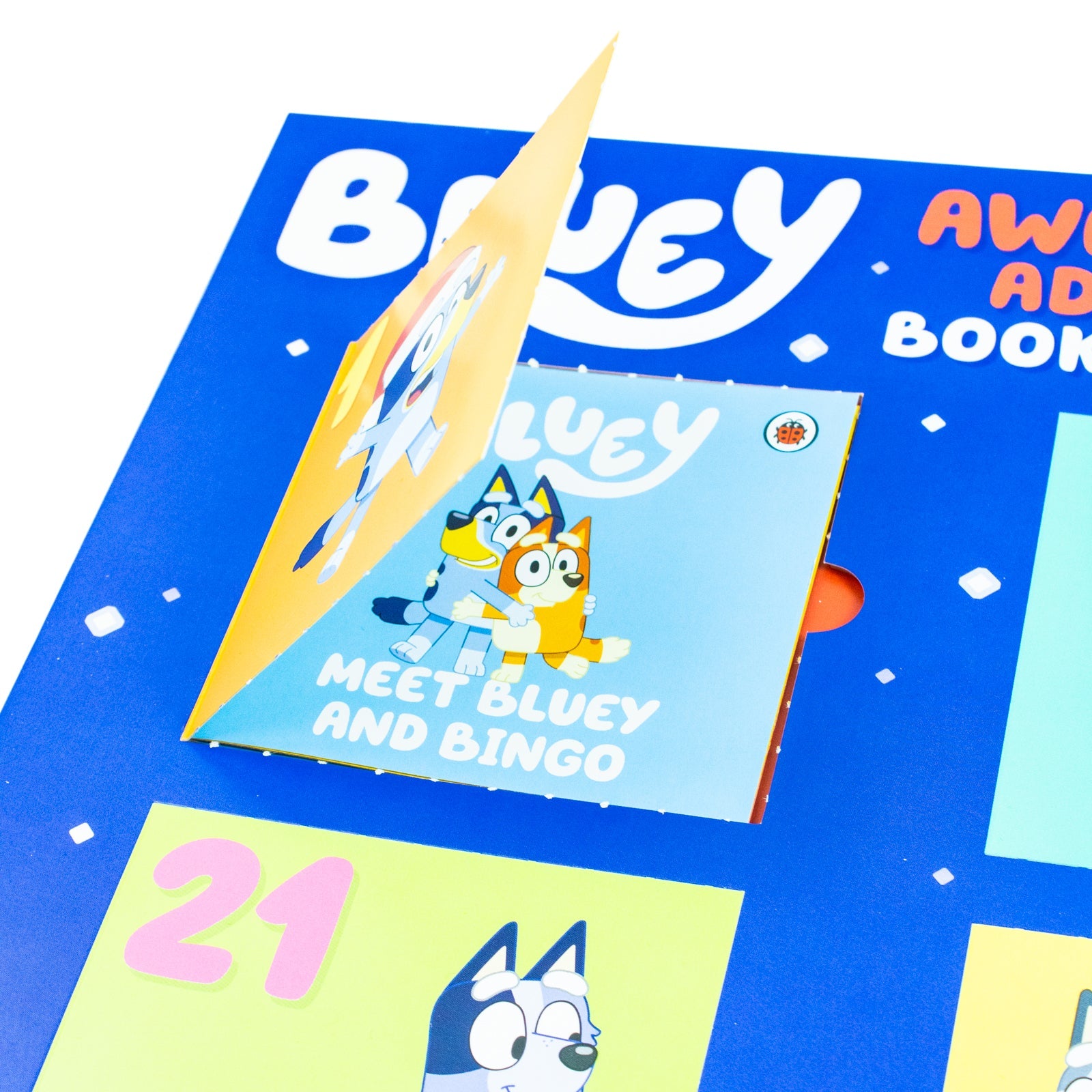 Bluey Advent Calendar Box Set with 24 Mini Books | Fun & Educational Holiday Gift for Kids Ages 4+ – Storybooks, Family Time & Imaginative Play
