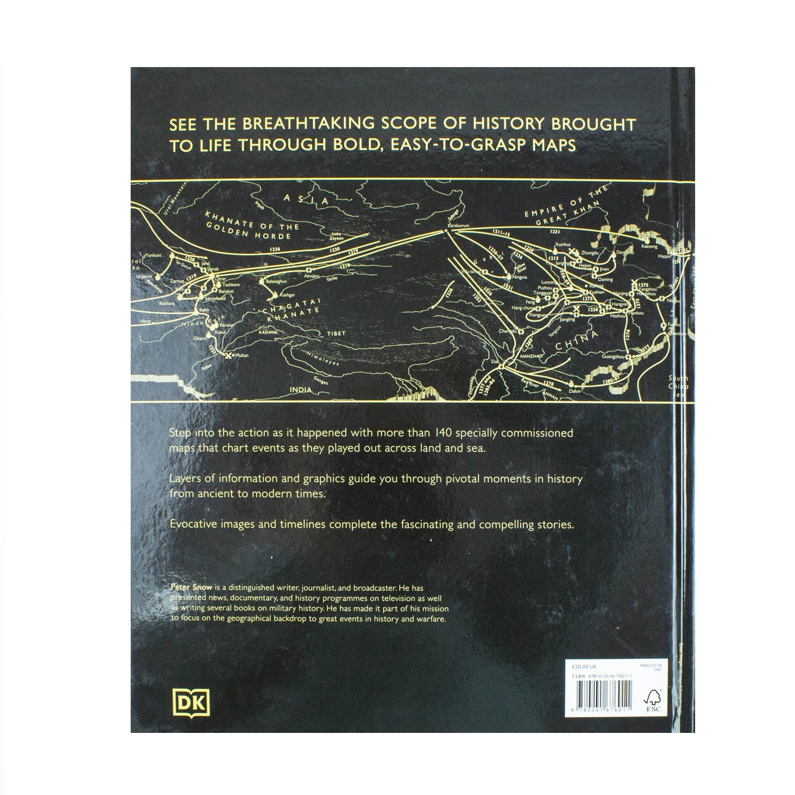 History of the World Map by Map by Peter Snow & DK | Educational Atlas of World Maps, Geography, Culture, Exploration & Historic Reference Book