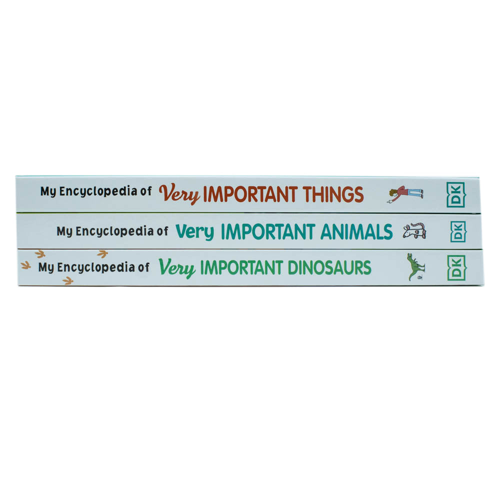 My Encyclopedia of Very Important Things, Animals & Dinosaurs β 3-Book Set | Fun & Educational Reference for Kids β Facts, Discovery & Learning