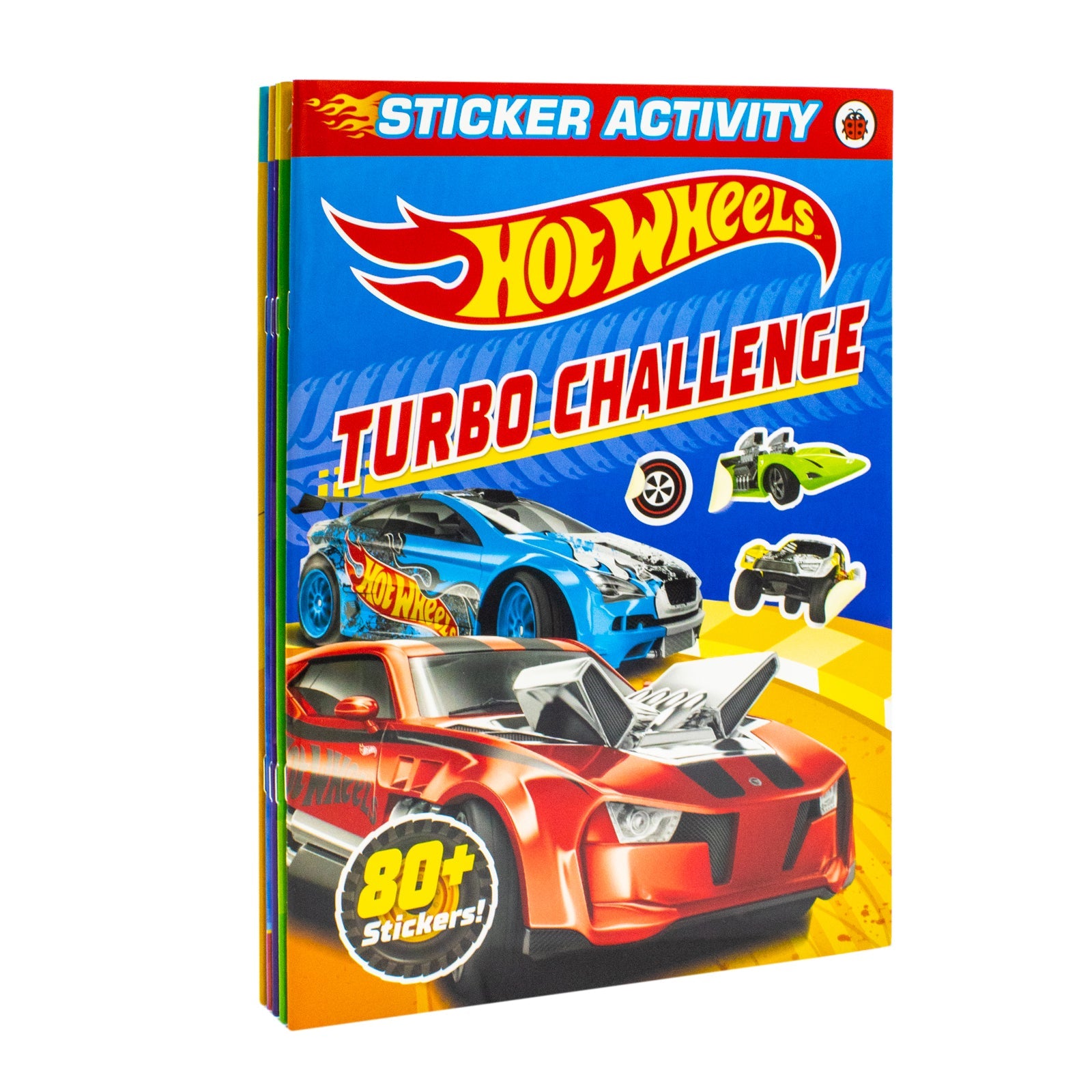 Hot Wheels Sticker Activity 5 Book Collection Set (Turbo Challenge, Criss Cross Crash, Built For Speed, Stunt Zone, Made To Race) | Paperback