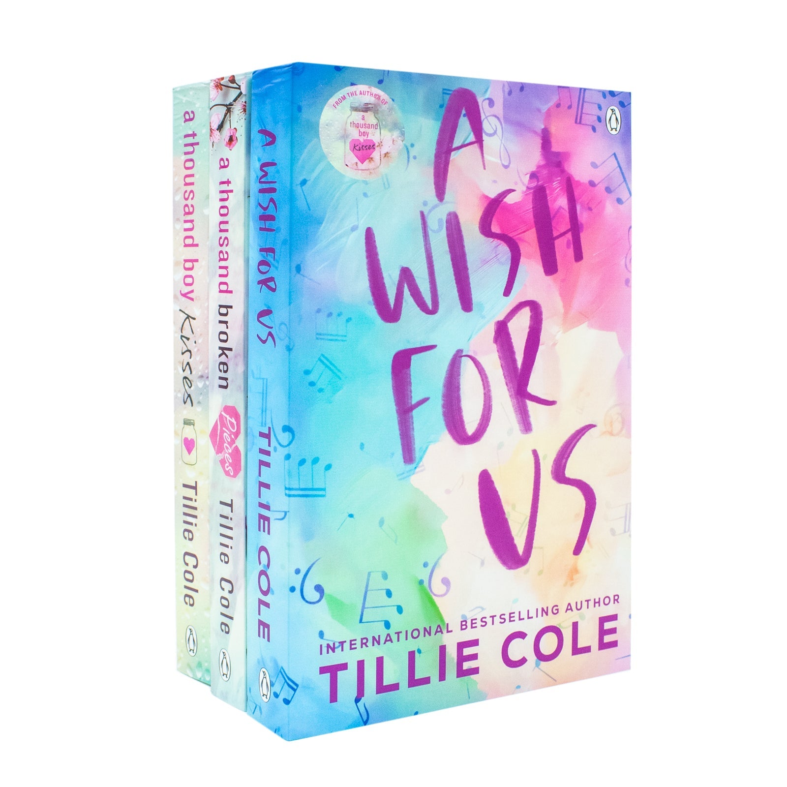 A Thousand Boy Kisses Series & A Wish for Us 3 Book Set Collection By Tillie Cole | Paperback