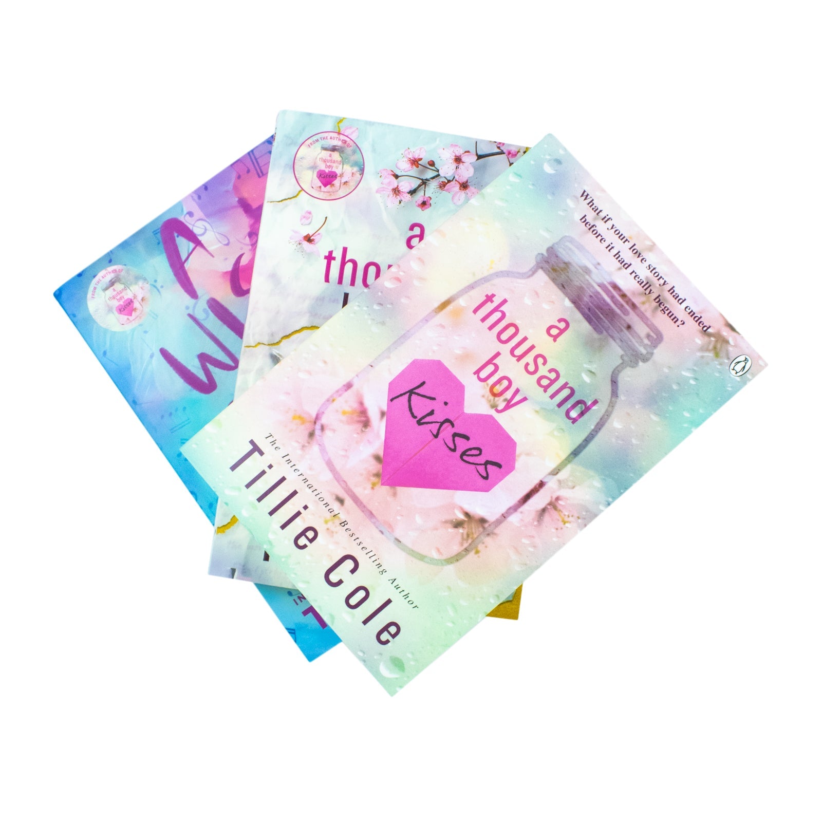 A Thousand Boy Kisses Series & A Wish for Us 3 Book Set Collection By Tillie Cole