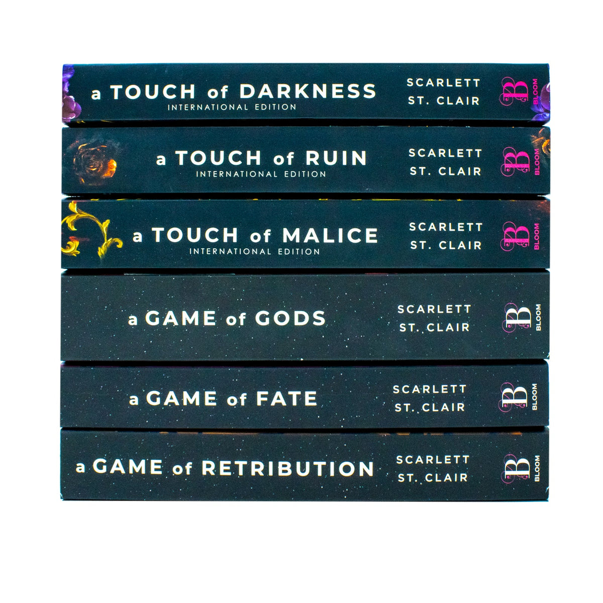 Hades x Persephone Saga by Scarlett St. Clair – 6 Book Collection Set | Fantasy Romance, Mythology, Darkness, Fate, Ruin, Retribution & Gods