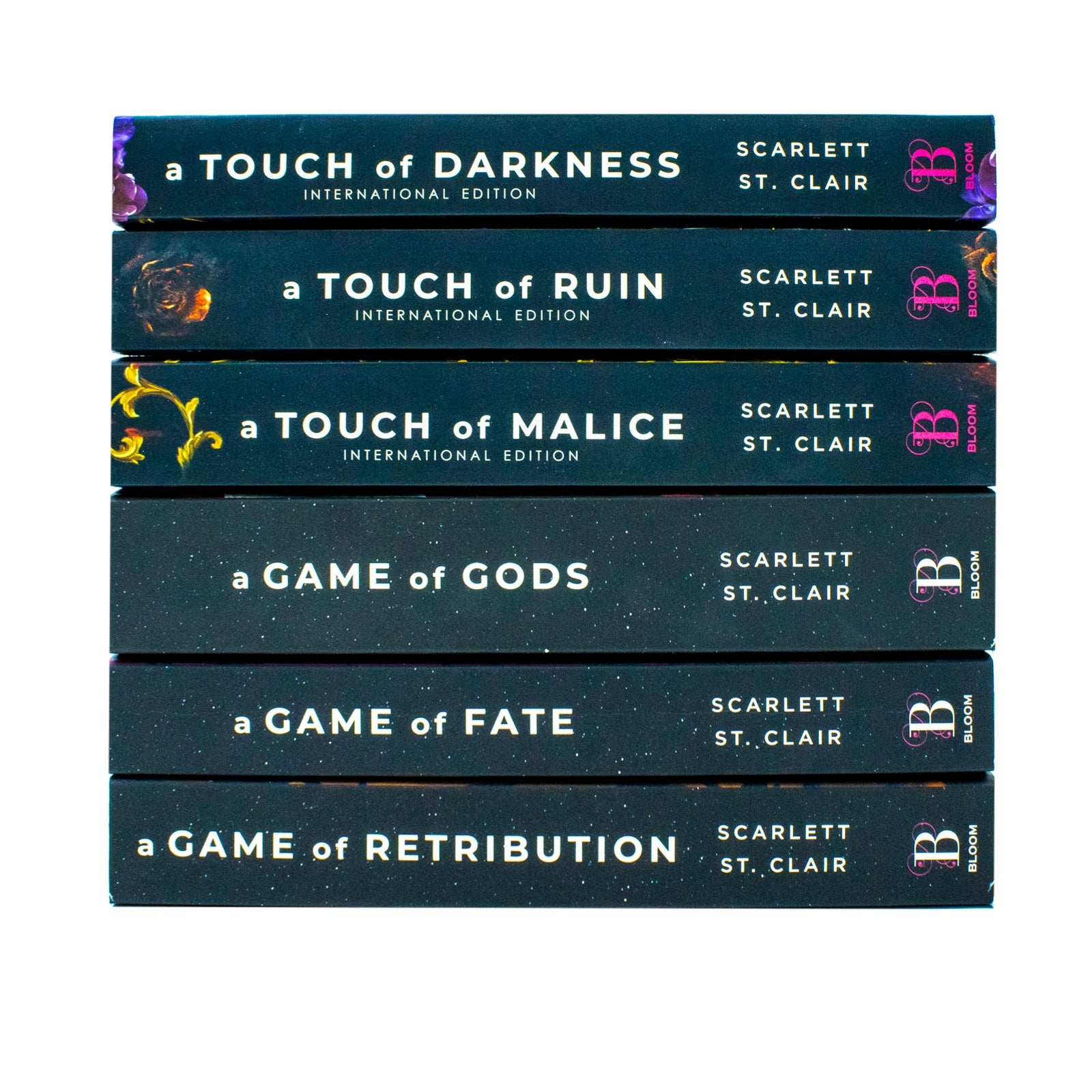 Hades x Persephone Saga by Scarlett St. Clair – 6 Book Collection Set | Fantasy Romance, Mythology, Darkness, Fate, Ruin, Retribution & Gods