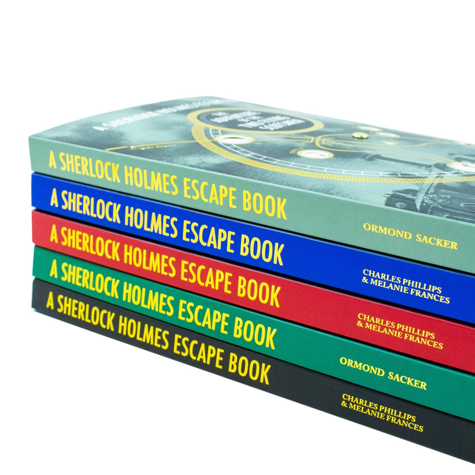 Sherlock Holmes Escape Book Series 5-Book Collection | Mystery, Adventure, Puzzle-Solving, Detective Stories, Fun & Engaging for 12+ Years